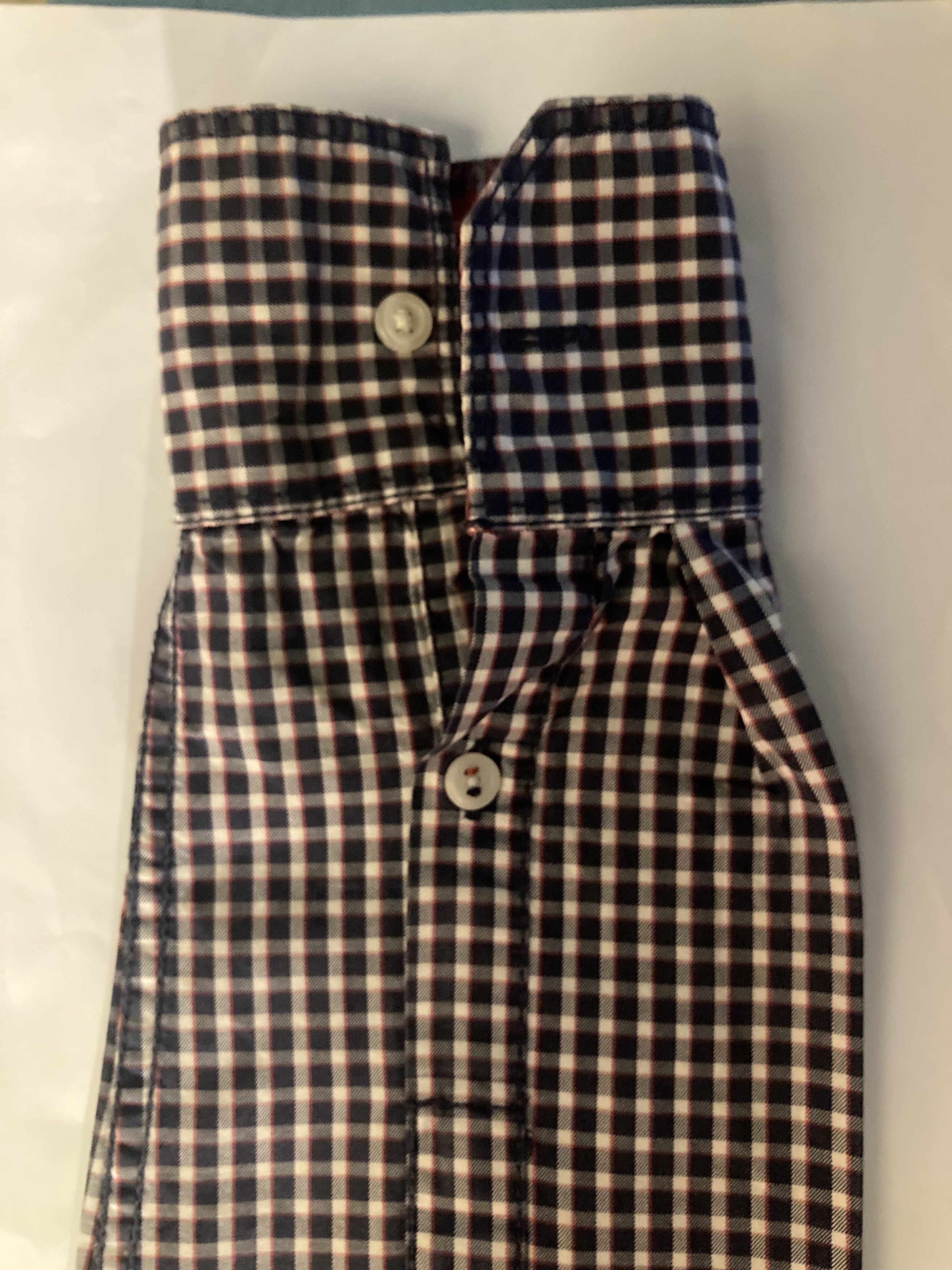 Tommy Hilfiger Hilfiger Denim heavy cotton micro check shirt Size US M / EU 48-50 / 2 - 4 Thumbnail