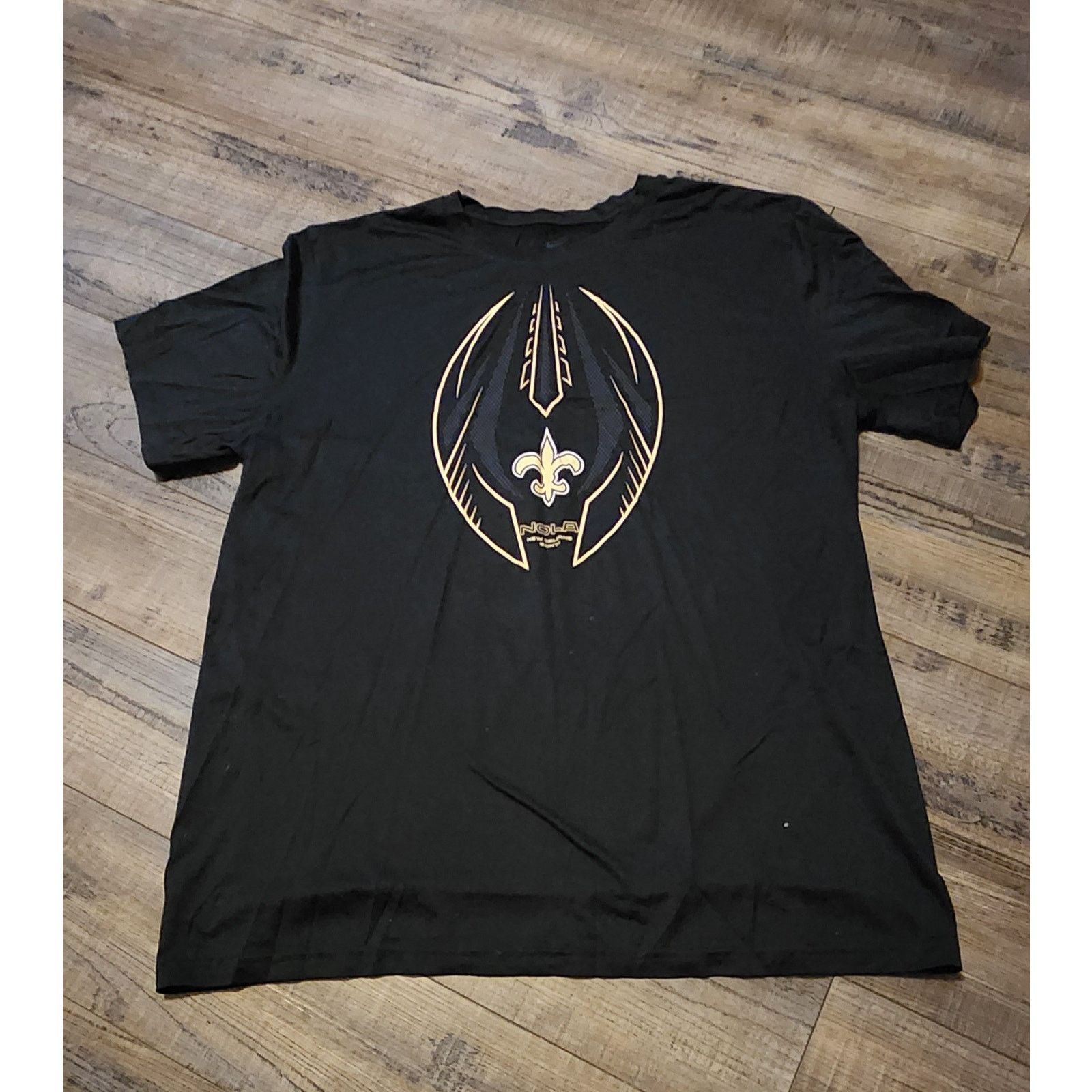 Nike Nike Dri-Fit NFL New Orleans Saints Football Shirt XL 1409 Size US XL / EU 56 / 4 - 1 Thumbnail