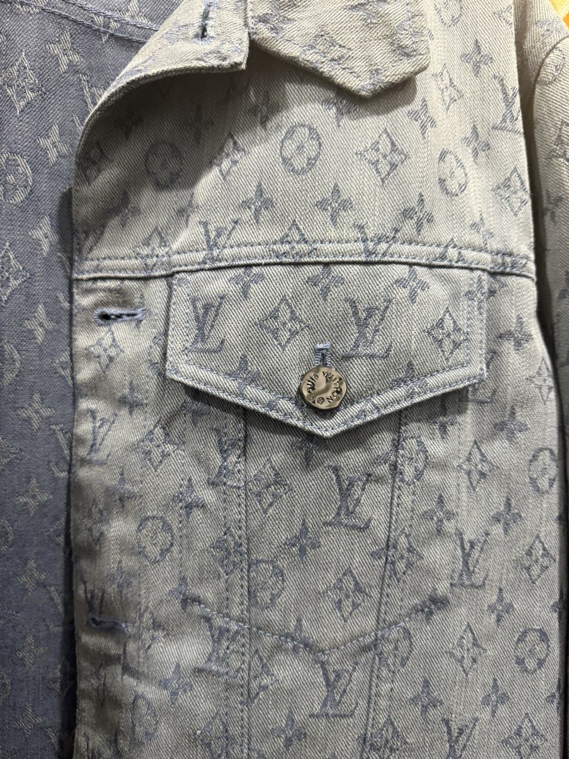 Louis Vuitton Louis Vuitton Monogram denim jacket Size US XXL / EU 58 / 5 - 2 Thumbnail