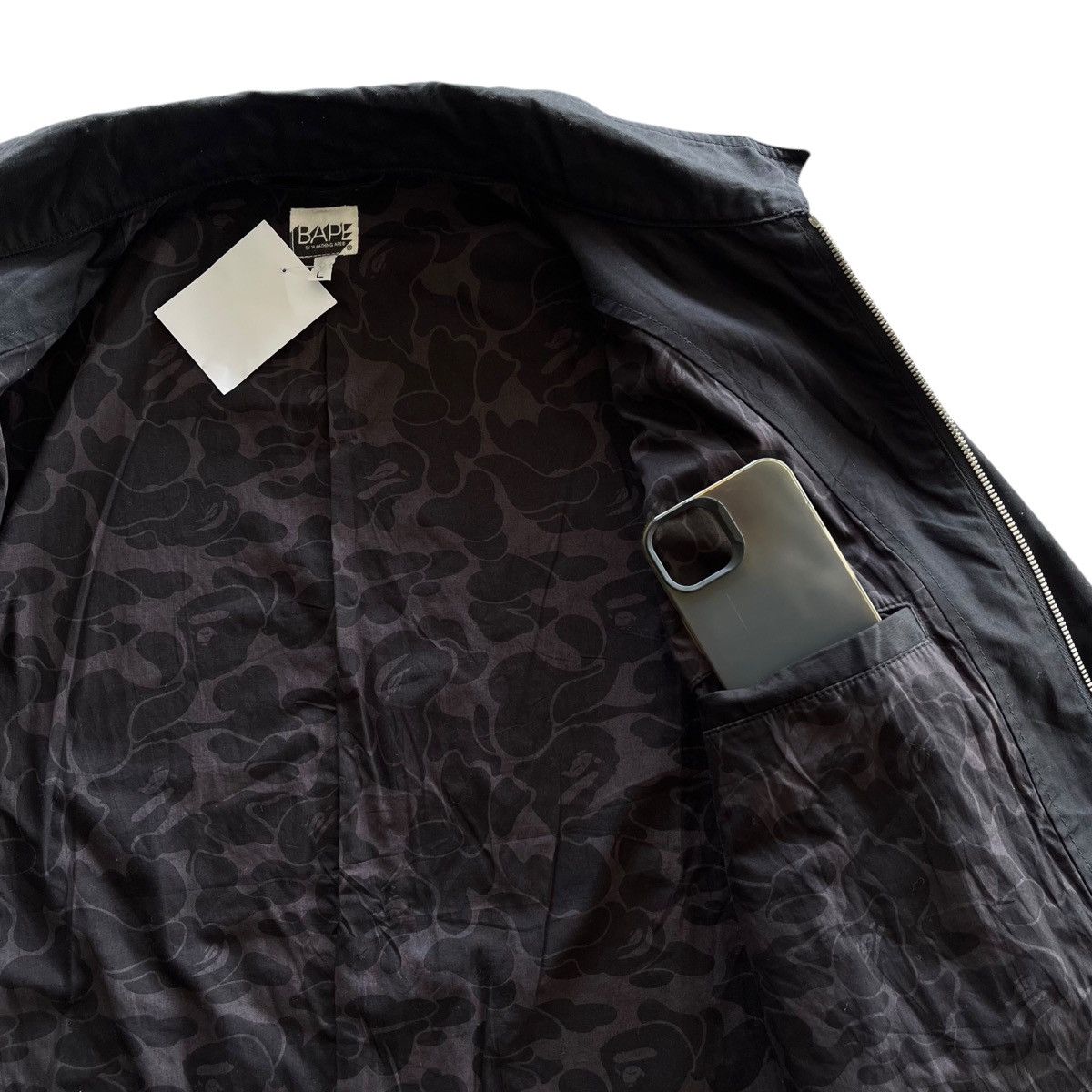 Bape Bape A Bathing Ape Double Pocket Worker Jacket Size US L / EU 52-54 / 3 - 4 Thumbnail