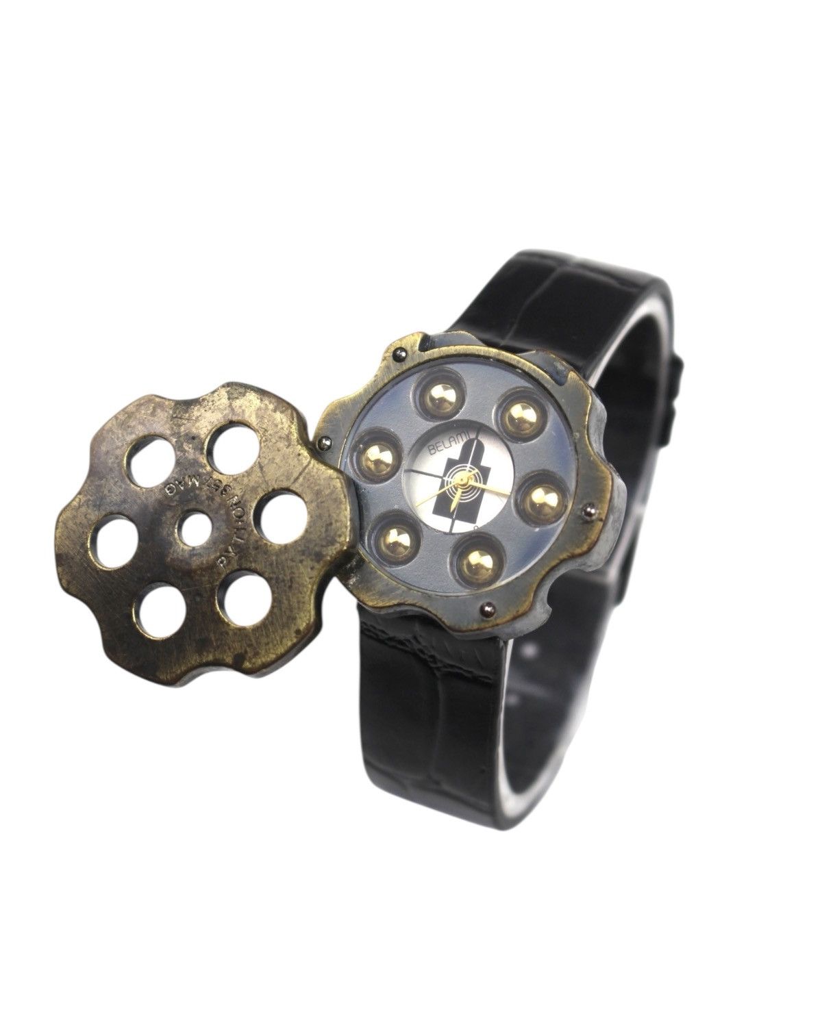 Hysteric Glamour 2000S BELAMI JAPAN REVOLVER CYLINDER PATINA STATEMENT WATCH Size ONE SIZE - 2 Thumbnail