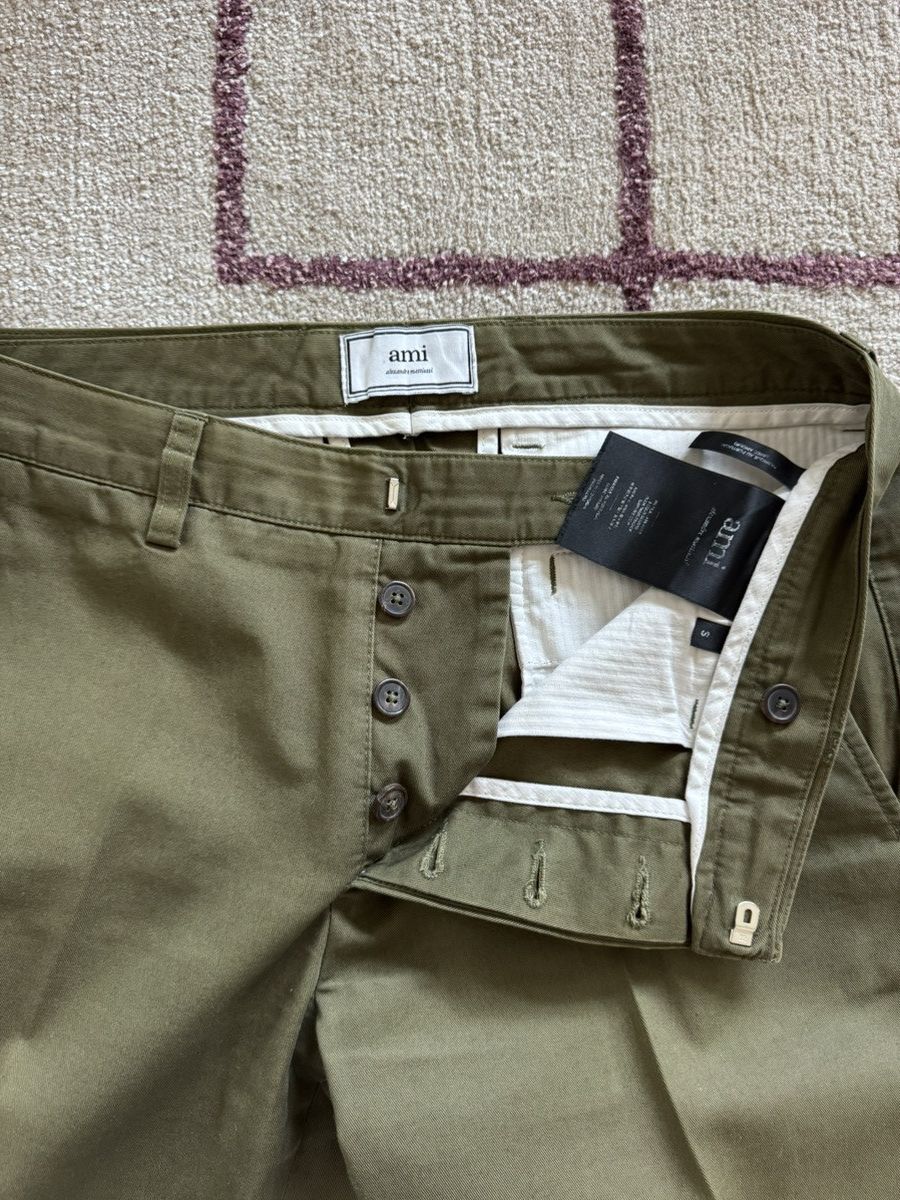 AMI AMI Paris army green pants Size US 30 / EU 46 - 3 Thumbnail