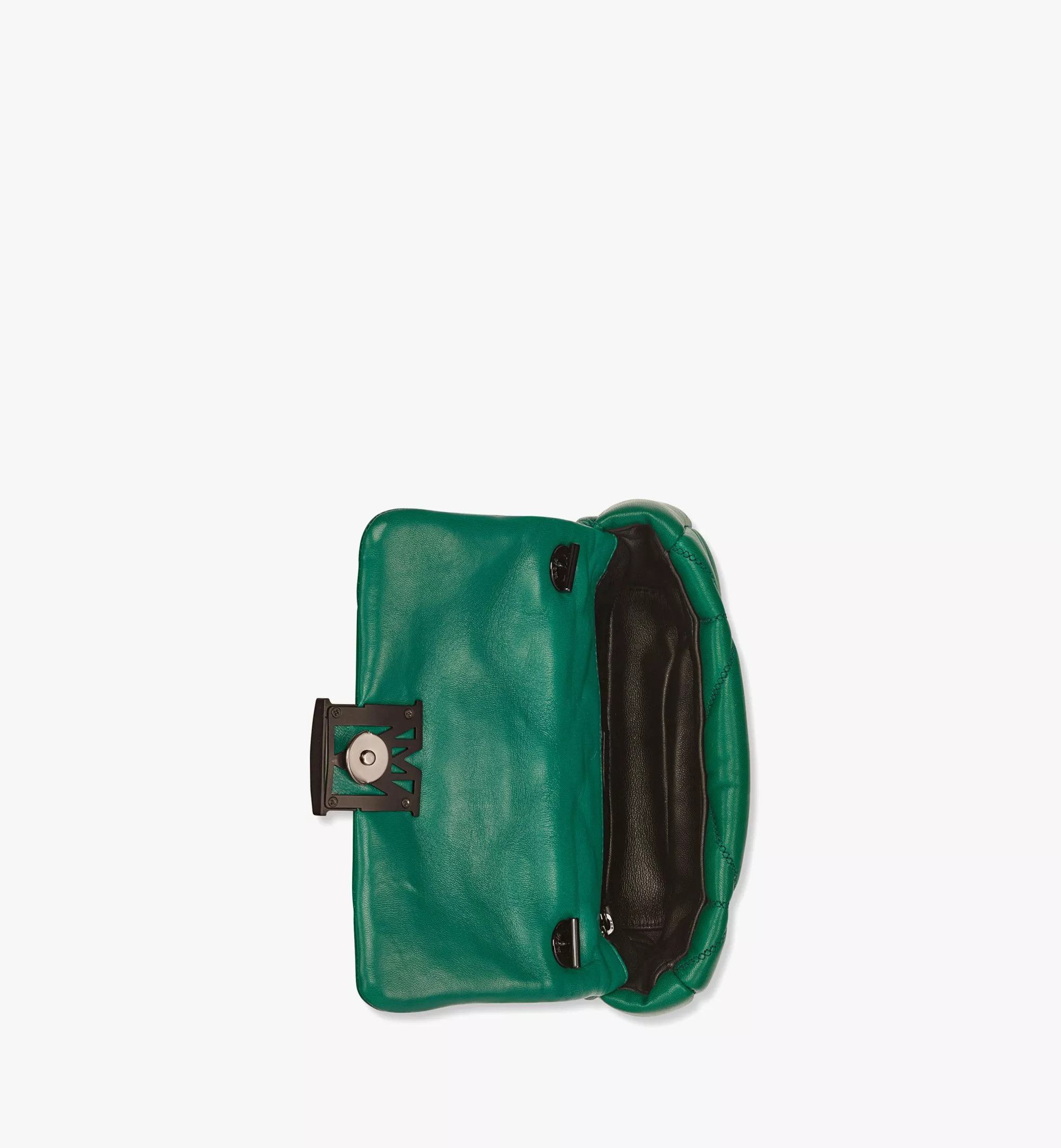 MCM o1mt1gz0426 Size: OS / Travia Mini Satchel Bag in Green Size ONE SIZE - 4 Thumbnail