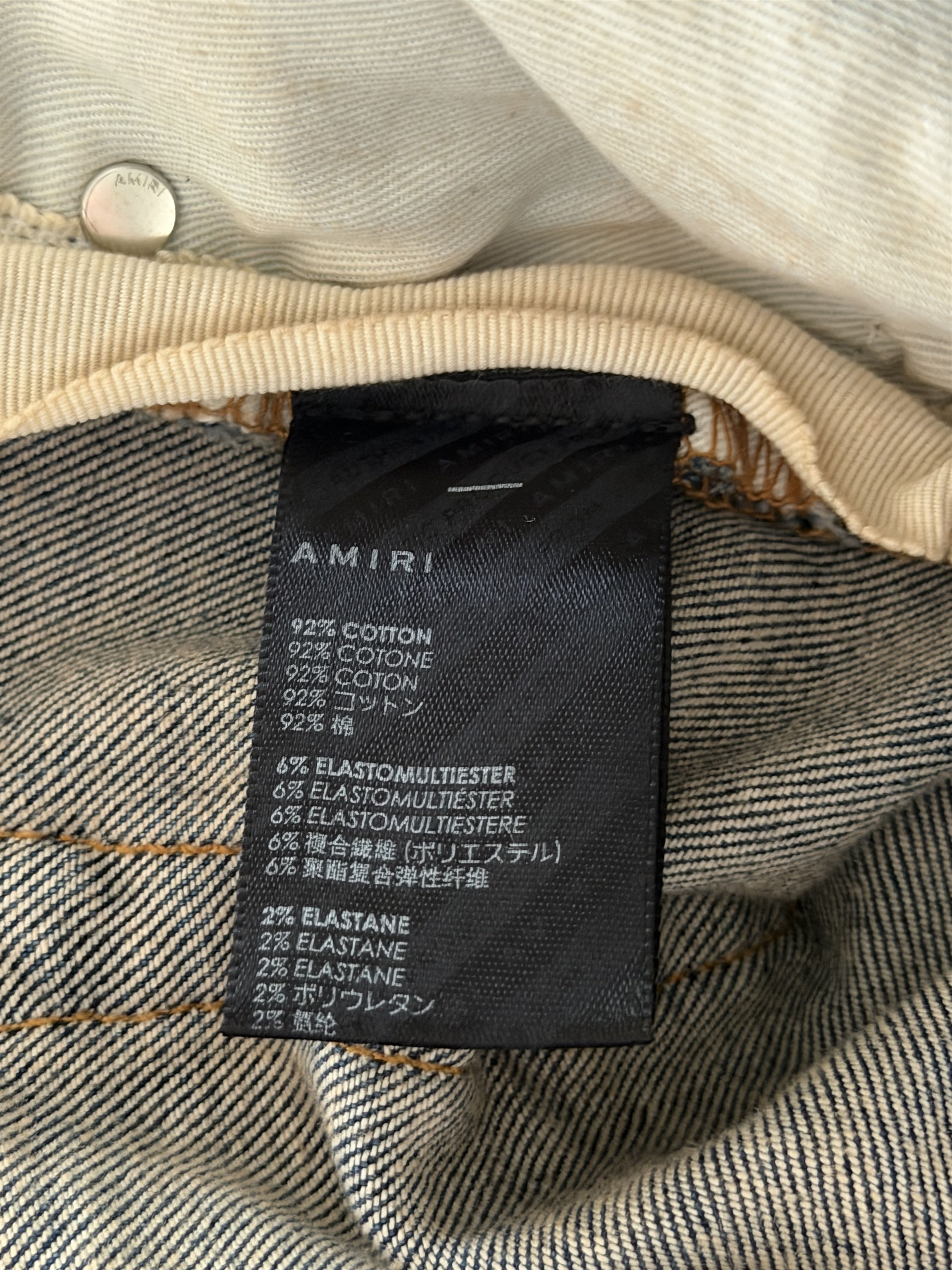 Amiri Amiri Bandana Jacquard MX1 Size US 33 - 4 Thumbnail