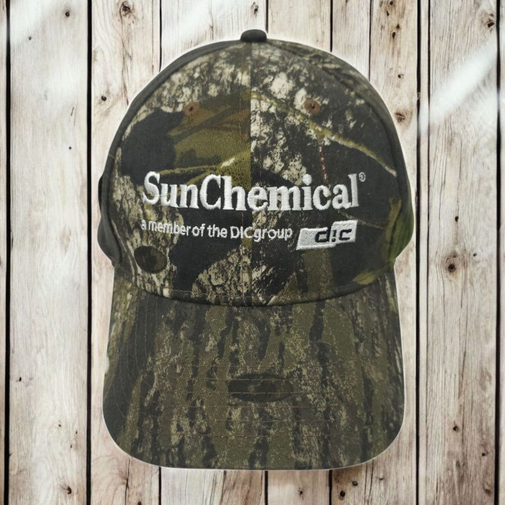 Other Mossy Oak Break Up Camo Flex Strap Cap Hat Sun Chemical Size ONE SIZE - 1 Thumbnail