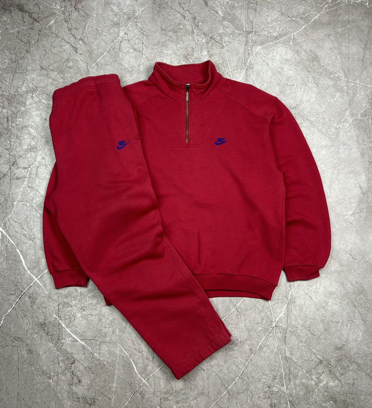 Vintage Vintage Nike Tracksuit Track Jacket And Pants 90s Size US L / EU 52-54 / 3 - 2 Thumbnail