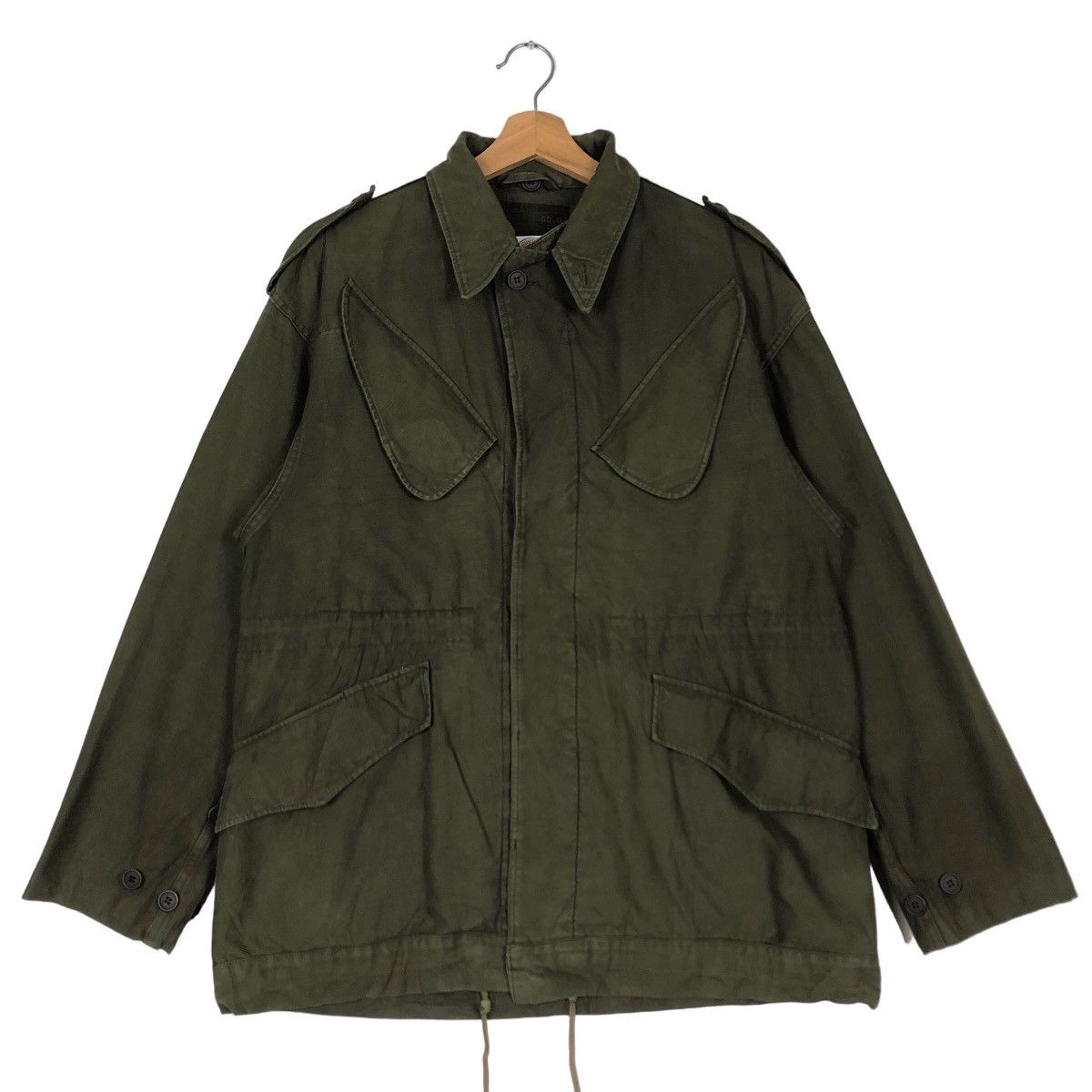 Vintage 🔥40’s True Vintage Slant Pocket Cargo Inspector Jacket Size US M / EU 48-50 / 2 - 1 Thumbnail