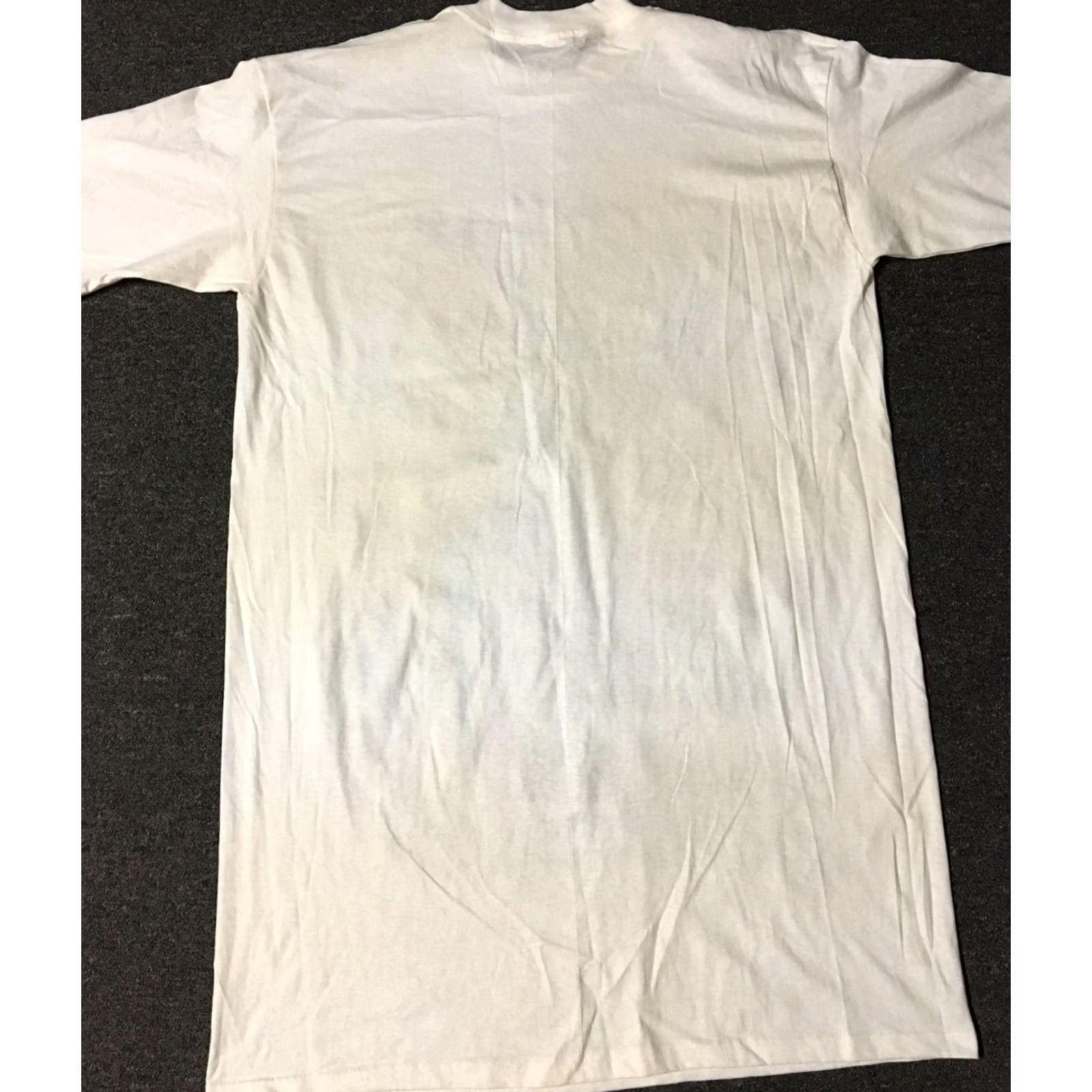 Vintage VINTAGE 90s USA Abstract Art Shirt One Size White Single Stitch Vaporwave 80s Fun Size US M / EU 48-50 / 2 - 7 Thumbnail