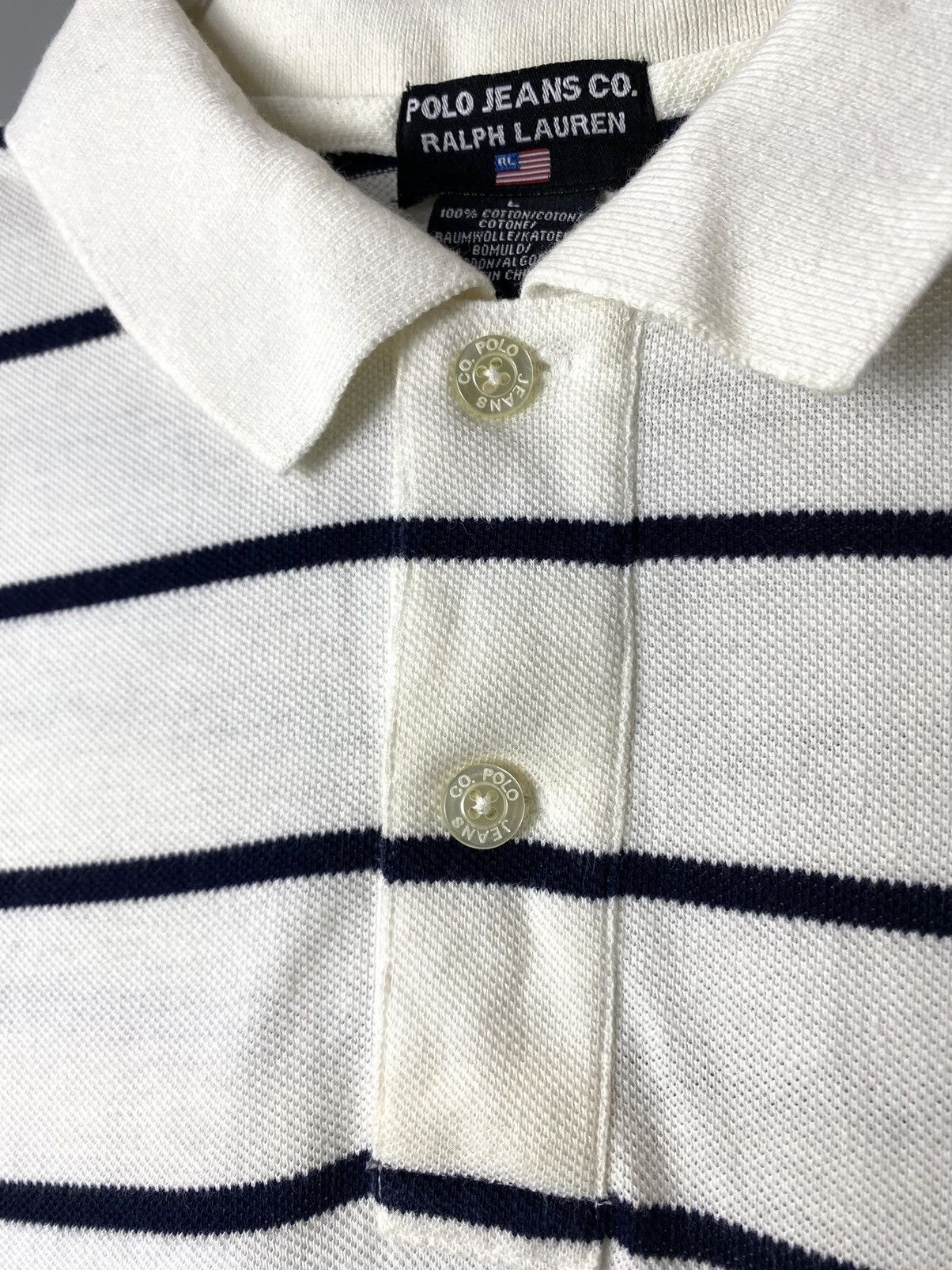 Polo Ralph Lauren Vintage Polo Ralph Lauren Sport T Shirt Y2K Hype RRL Size US L / EU 52-54 / 3 - 4 Thumbnail