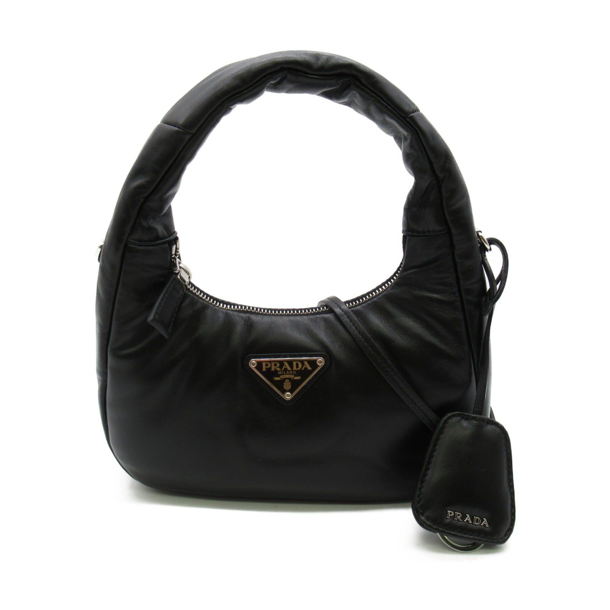 image of Prada 2Wayshoulder Bag Black Leather 1Ba3842Dyif0002, Women's