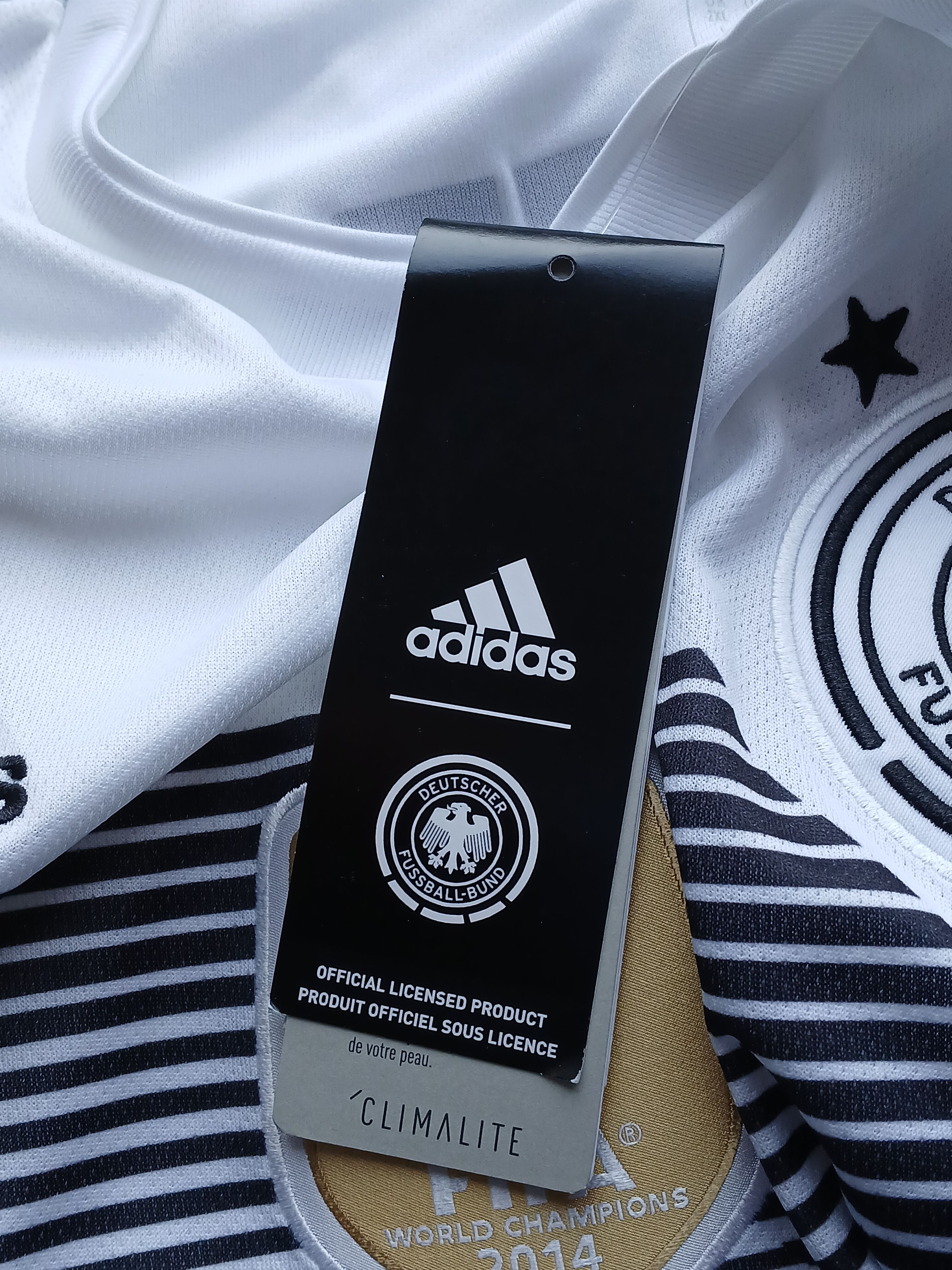 Adidas New Germany National Football Team 18/19 Home Jersey T-Shirt Size US XXL / EU 58 / 5 - 11 Thumbnail