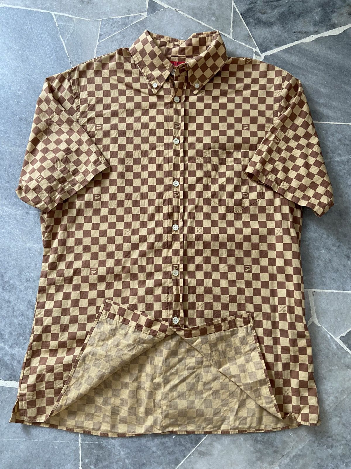 Bape Vintage Bape Checked Pocket Shirt Button Up Size US M / EU 48-50 / 2 - 7 Thumbnail