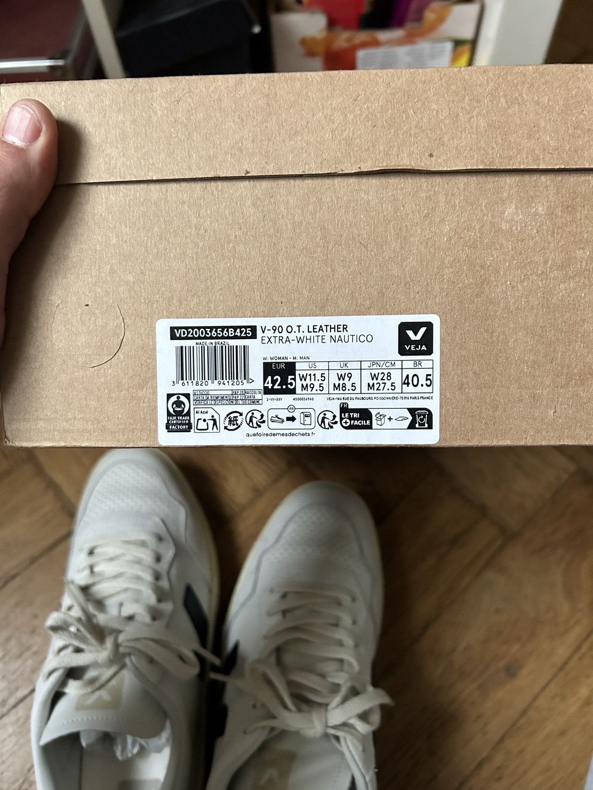 Veja Veja V-90 Size US 9.5 / EU 42-43 - 10 Thumbnail