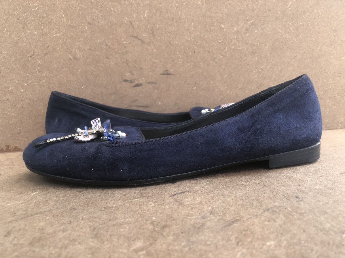 Christian Dior Monsieur Christian Dior Nevy Blue Women’s Flat Shoes Size 37 Size US 6.5 / IT 36.5 - 5 Thumbnail
