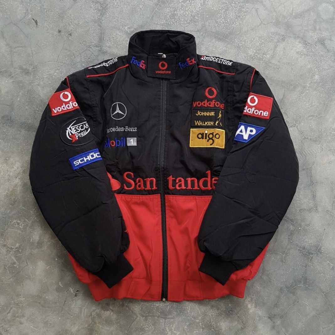 Mercedes-Benz Santander McLaren brand new embroidered racing f1 jacket Size US XXL / EU 58 / 5 - 1 Thumbnail