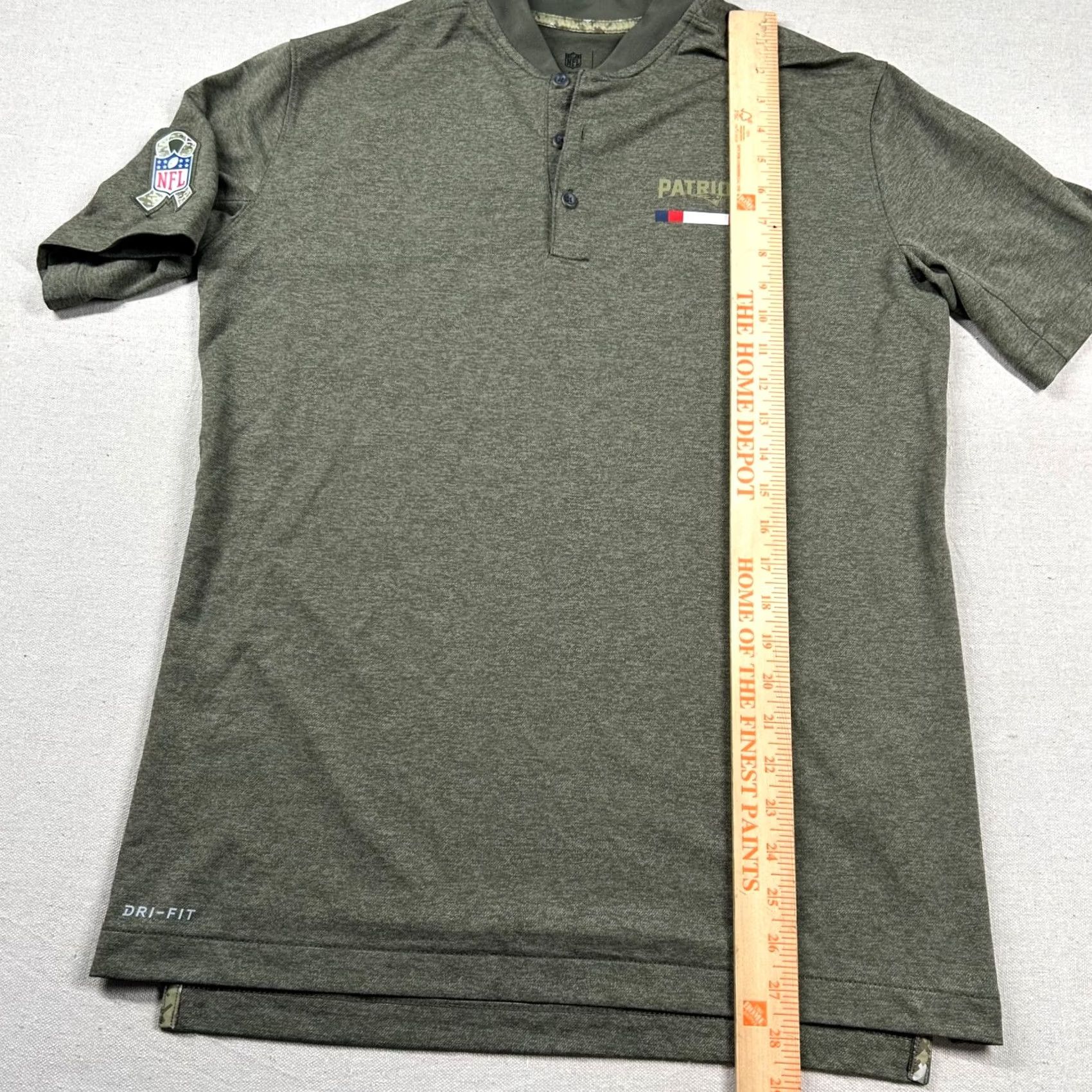Nike Nike Patriots Shirt Mens M Golf Polo Salute Service Military Camo Blade Collar Size US M / EU 48-50 / 2 - 7 Thumbnail