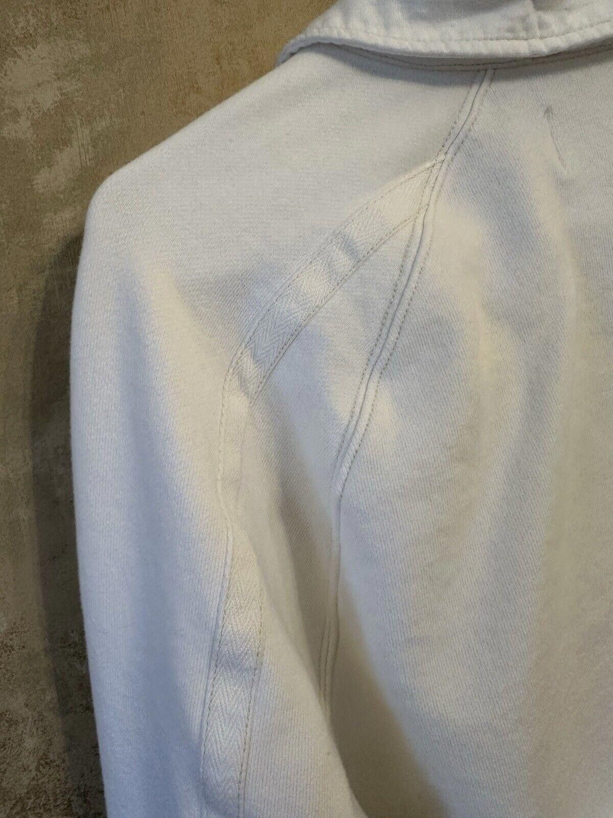 Free People free people movement Cropped Seeatshirt White XS Buttons Size XS / US 0-2 / IT 36-38 - 8 Thumbnail