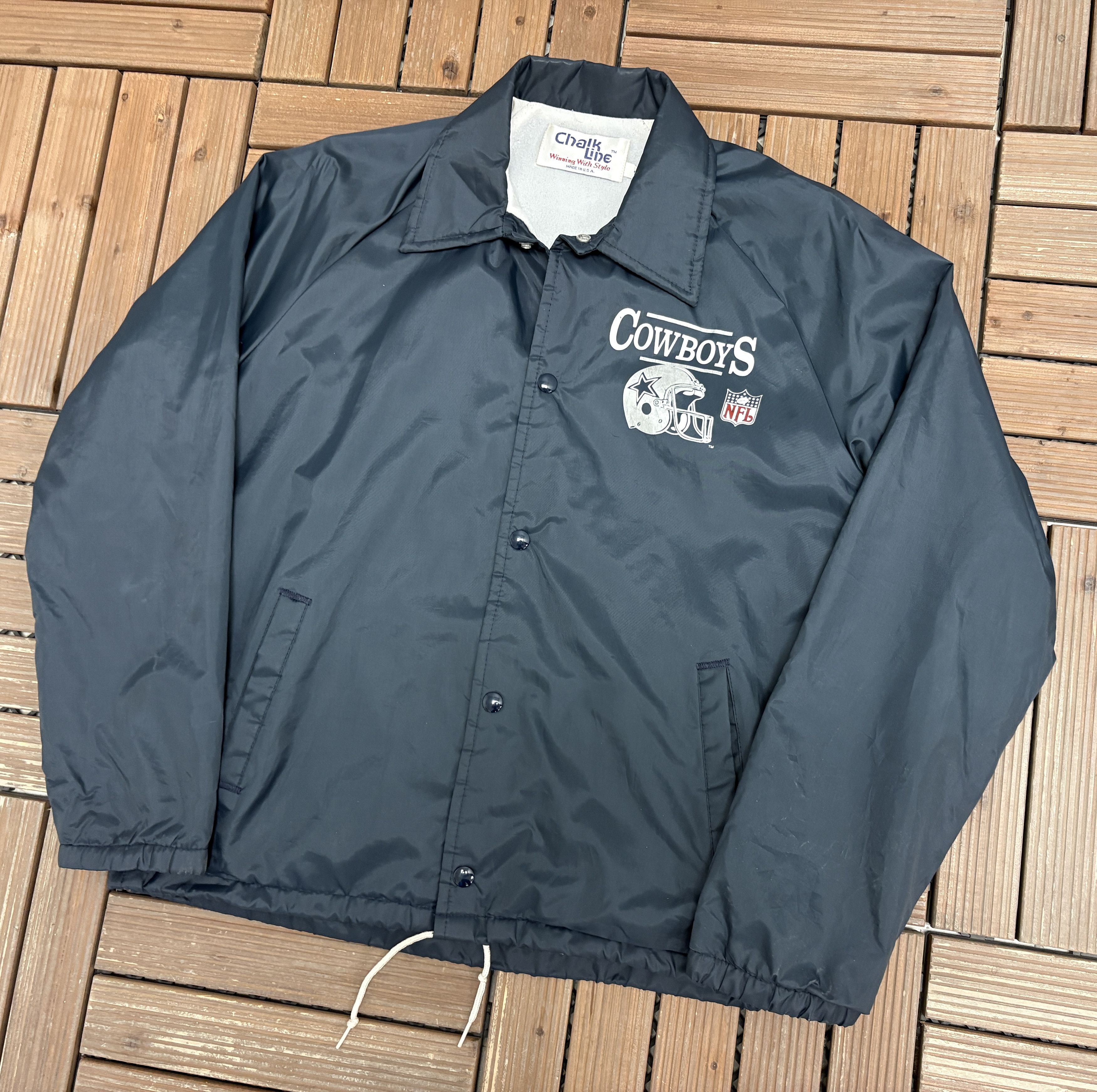 Chalk Line × Vintage Dallas Cowboys Vintage Chalk Like Blue Jacket Size US S / EU 44-46 / 1 - 3 Thumbnail