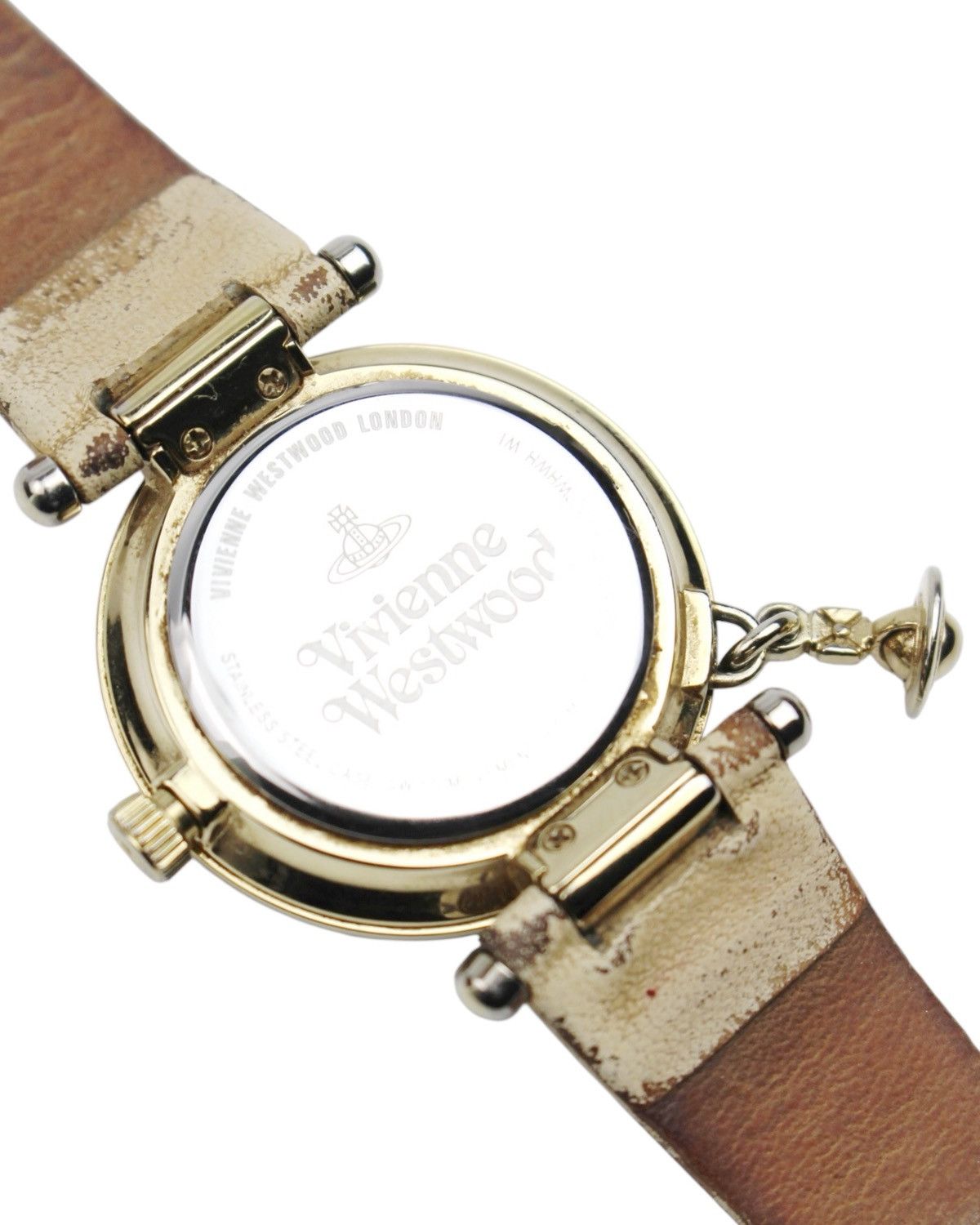 Vivienne Westwood 2000S VIVIENNE WESTWOOD ORB CHARM PATTERNED STRAP WATCH Size ONE SIZE - 4 Thumbnail
