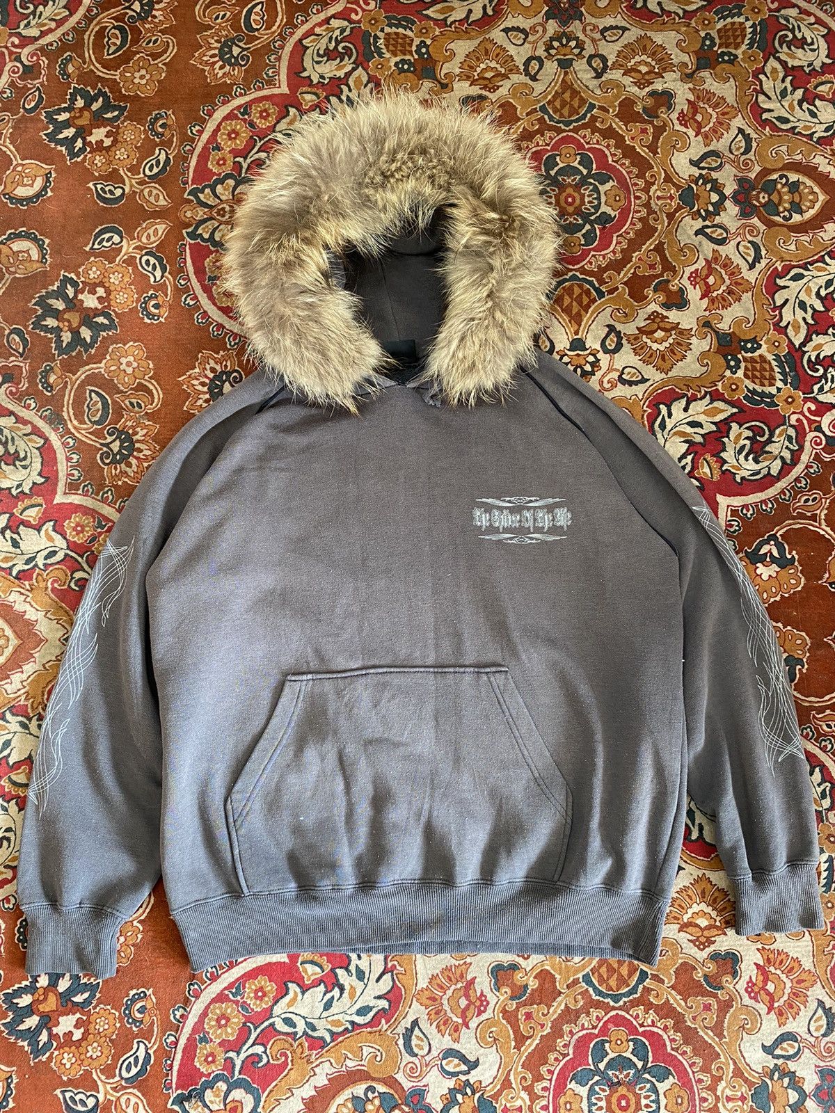 Beauty Beast × If Six Was Nine × Japanese Brand fur hoodie japanese brand poem tribal Size US L / EU 52-54 / 3 - 13 Thumbnail