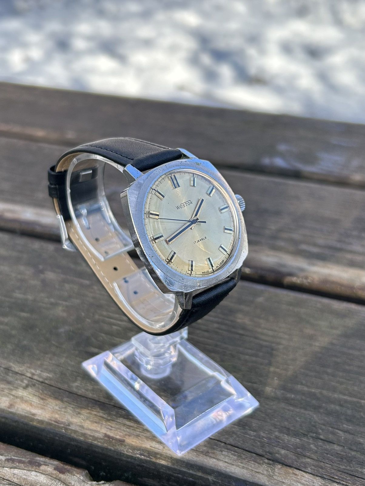 Vintage Vintage Watch Soviet USSR Mechanical Wostok Hand Winding Size ONE SIZE - 10 Thumbnail