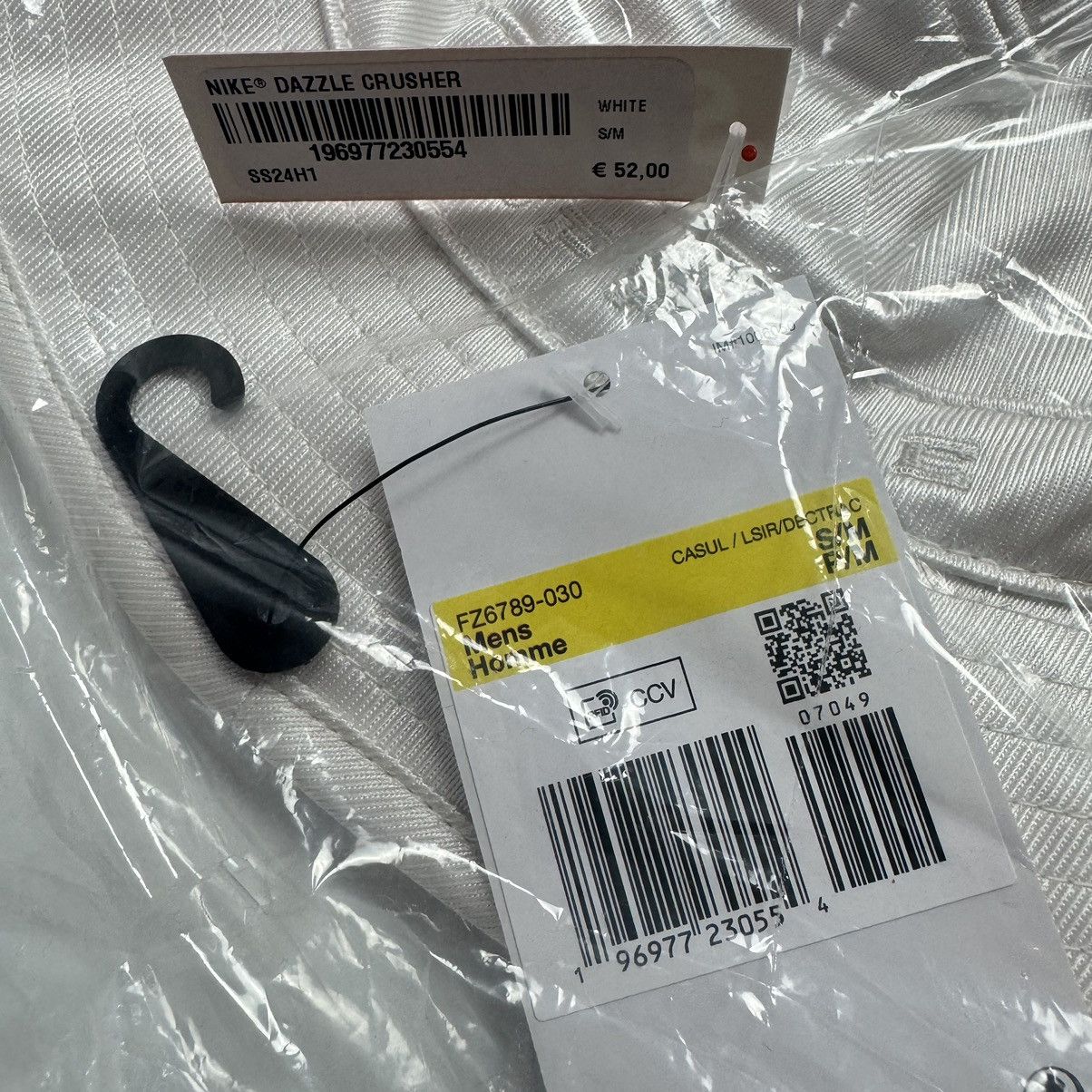Nike × Supreme Supreme Nike Dazzle Crusher White Size S/M Size ONE SIZE - 5 Thumbnail