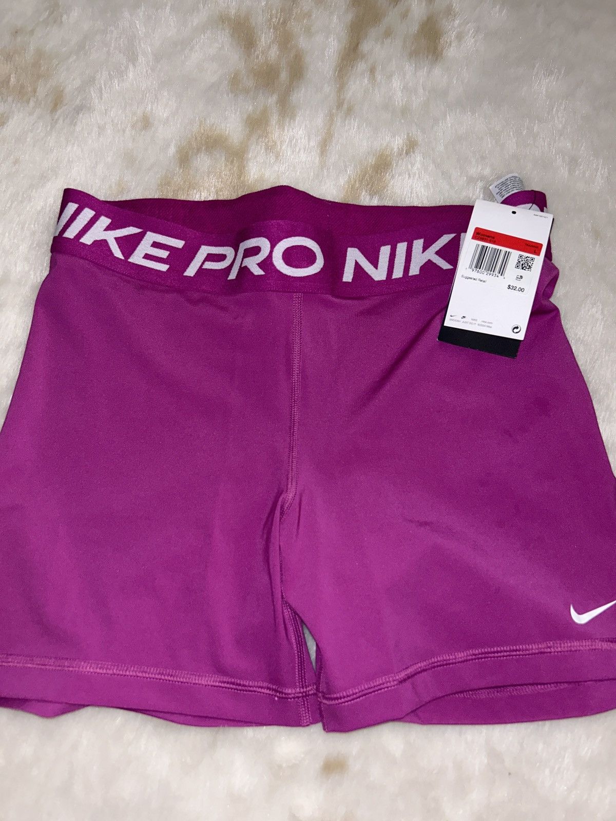 Nike × Vintage Nike pro shorts Size 34" / US 12 / IT 48 - 2 Thumbnail