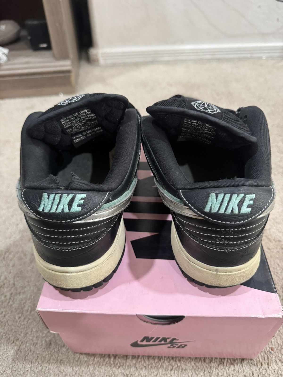 Nike SB Nike Sb Dunks x Diamond Supply “Black Diamond” Size US 9 / EU 42 - 4 Thumbnail