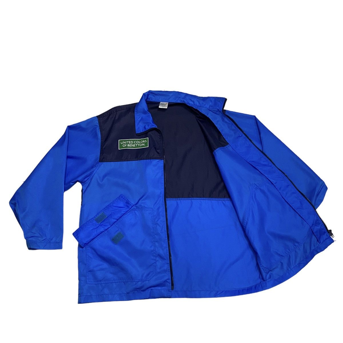Vintage Vintage 90's BENETTON F1 Windbreaker Jacket Size US L / EU 52-54 / 3 - 13 Thumbnail