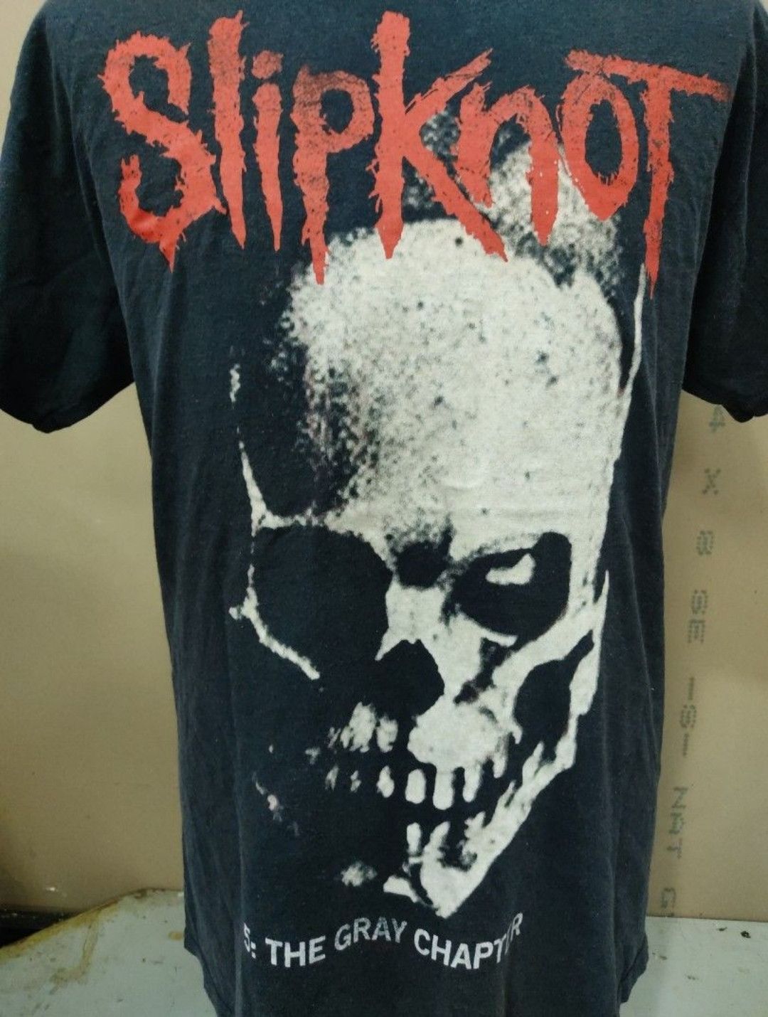 Band Tees Slipknot grey chapter T-shirt Size US L / EU 52-54 / 3 - 3 Thumbnail