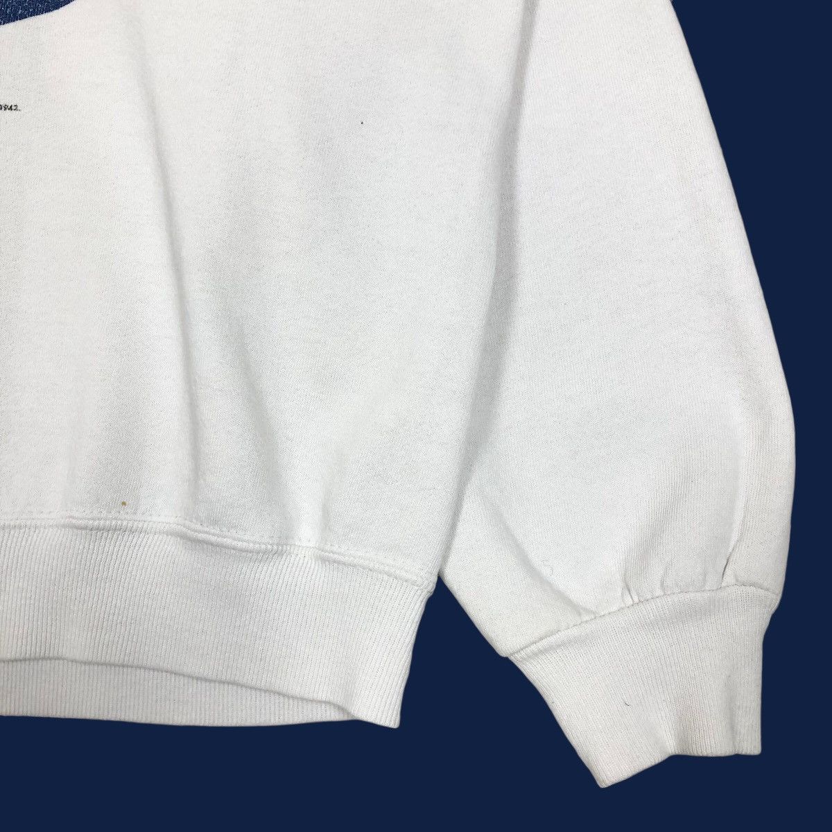 Vintage Vintage 90s US Air Force Museum Of Flight Crewneck Sweater Size US L / EU 52-54 / 3 - 4 Thumbnail