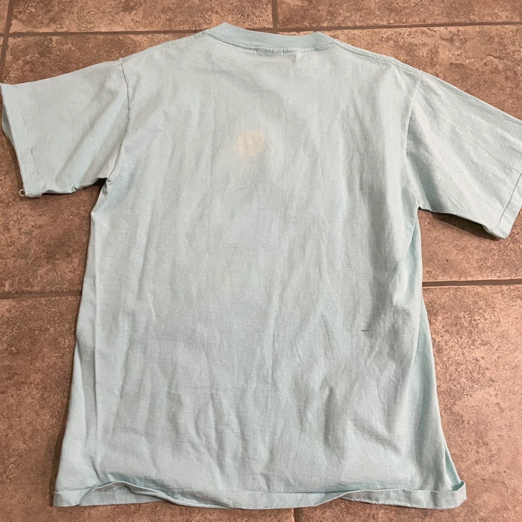 Vintage VINTAGE Graphic Tee T-Shirt Mens Size L Blue Cotton USA Stitch Kachina Graphic Tee L Mens Size US L / EU 52-54 / 3 - 5 Thumbnail