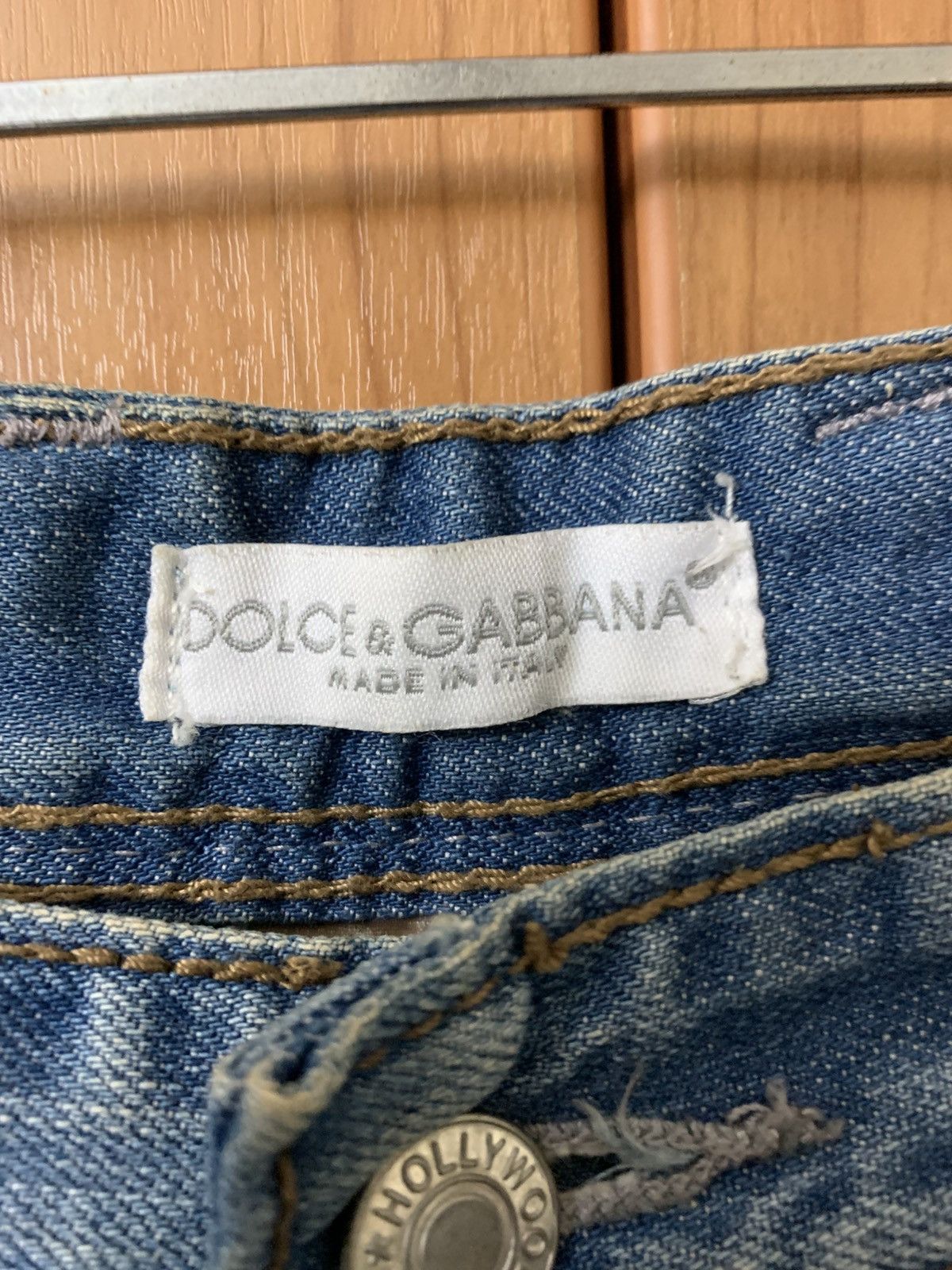 Dolce & Gabbana Dolce&gabbana Y2K jeans Size US 33 - 7 Thumbnail