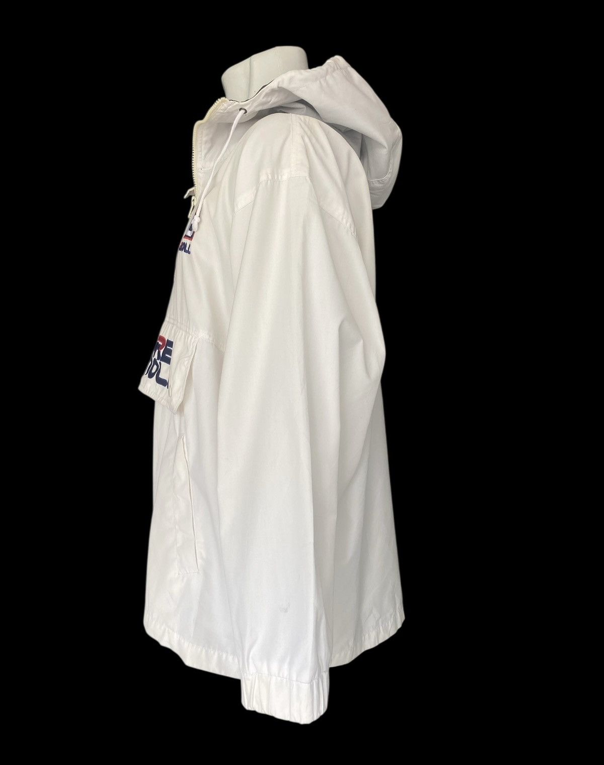 Japanese Brand Vintage BARREL ROLL Hoodie Anorak Cotton White Size US M / EU 48-50 / 2 - 8 Thumbnail
