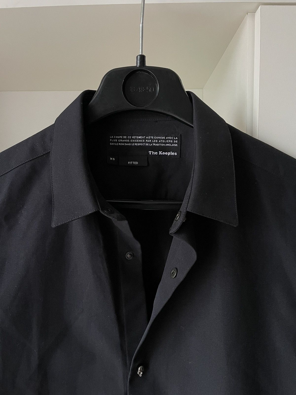 The Kooples The Kooples Shirt Button Up Black Chrome Hearts Style Skull Size US XS / EU 42 / 0 - 3 Thumbnail