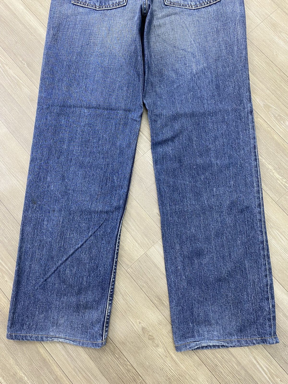 Levi's Vintage Clothing 🇯🇵Vintage Levis 502 Distressed Faded 33x32 Straight Jeans Size US 30 / EU 46 - 13 Thumbnail