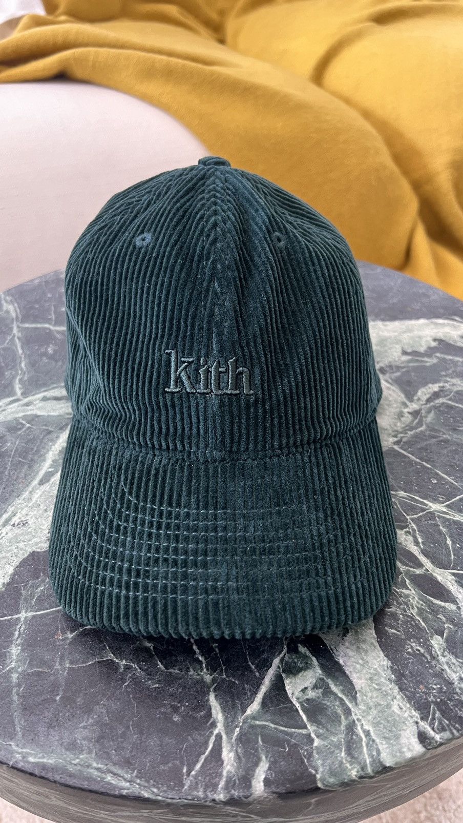 Kith Kith Stadium Green Corduroy Cap Size ONE SIZE - 5 Thumbnail