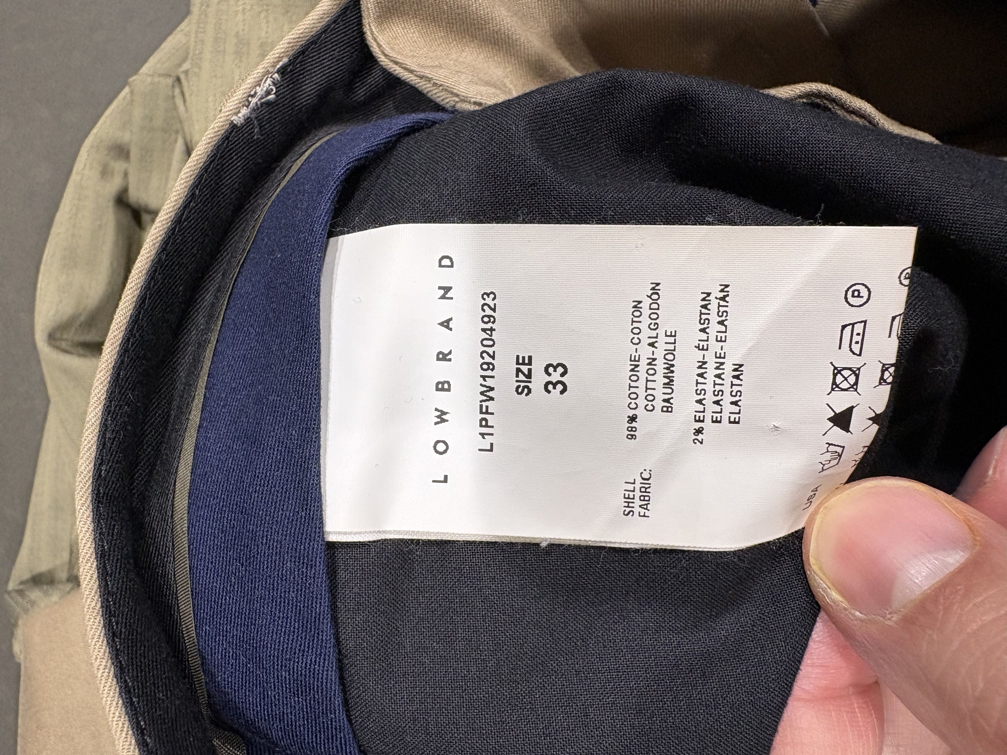 Low Brand Low Brand Tapered Pants Size US 33 - 8 Thumbnail
