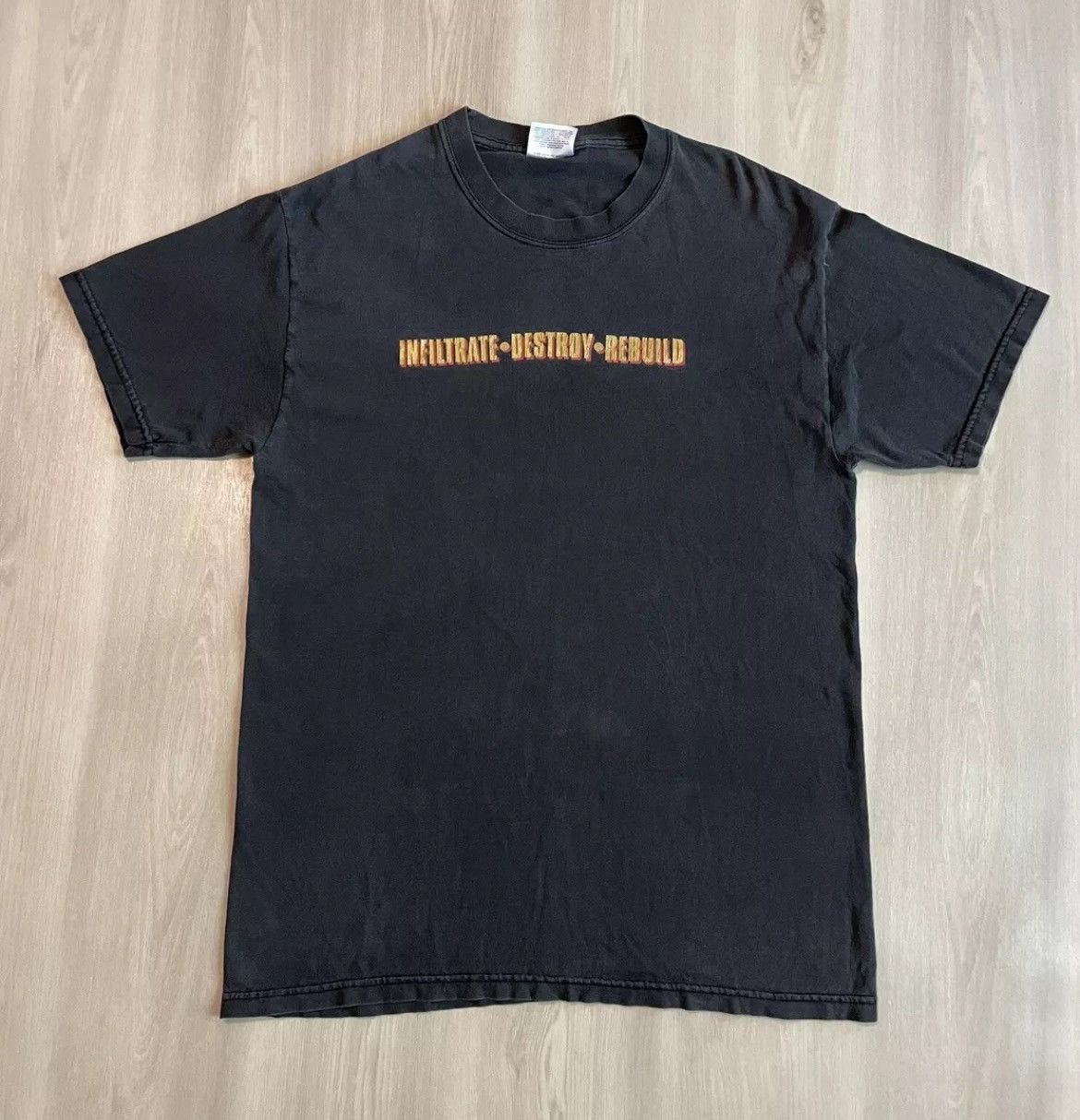 Rap Tees × Vintage 02 CKY Infiltrate Destroy Rebuild Band Album Promo Mens Med Size US M / EU 48-50 / 2 - 2 Thumbnail