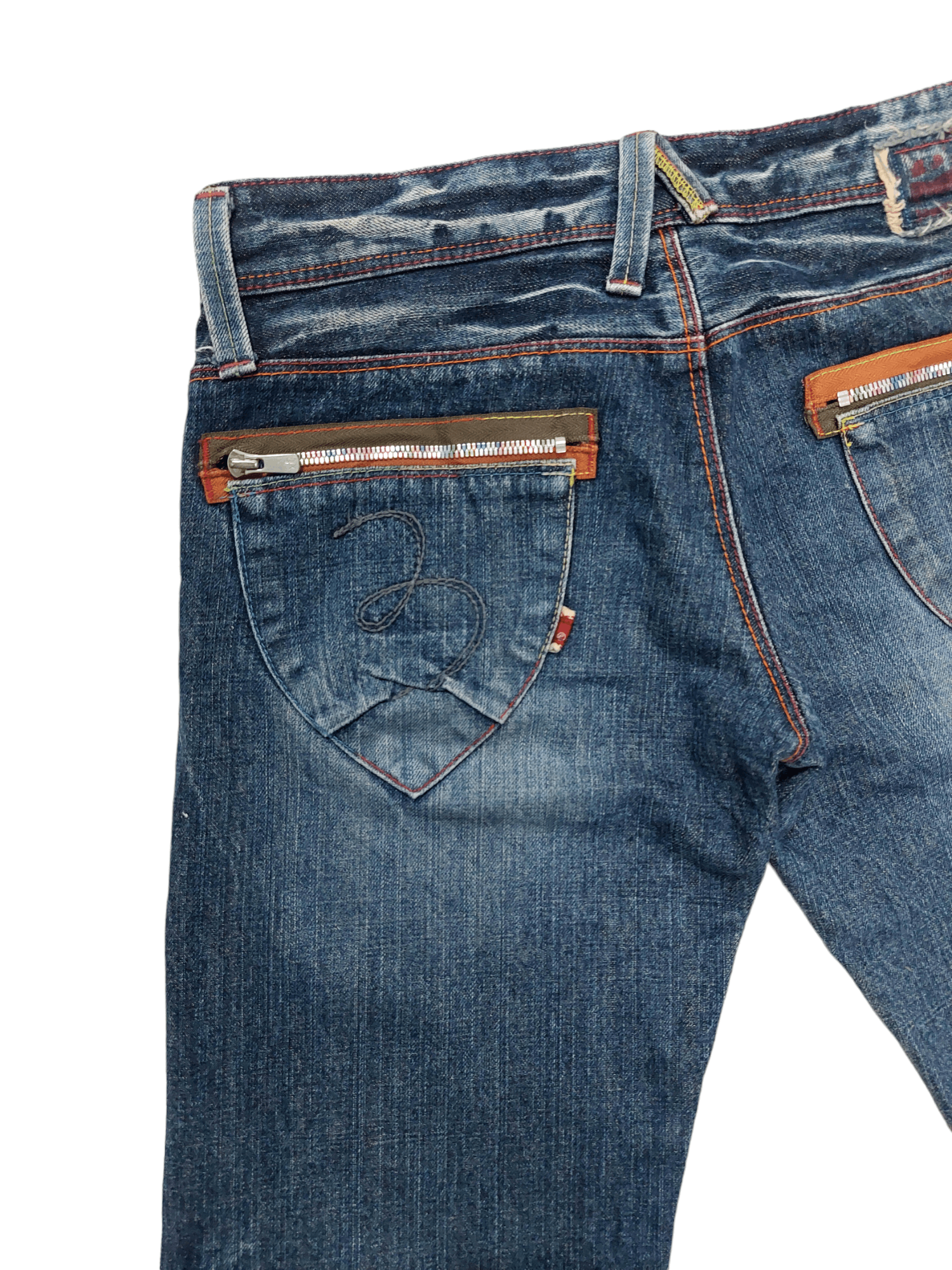 Japanese Brand × Vintage SUPER FLARE💥 Et Boite Japanese Wide Leg Flare Denim Size US 32 / EU 48 - 15 Thumbnail