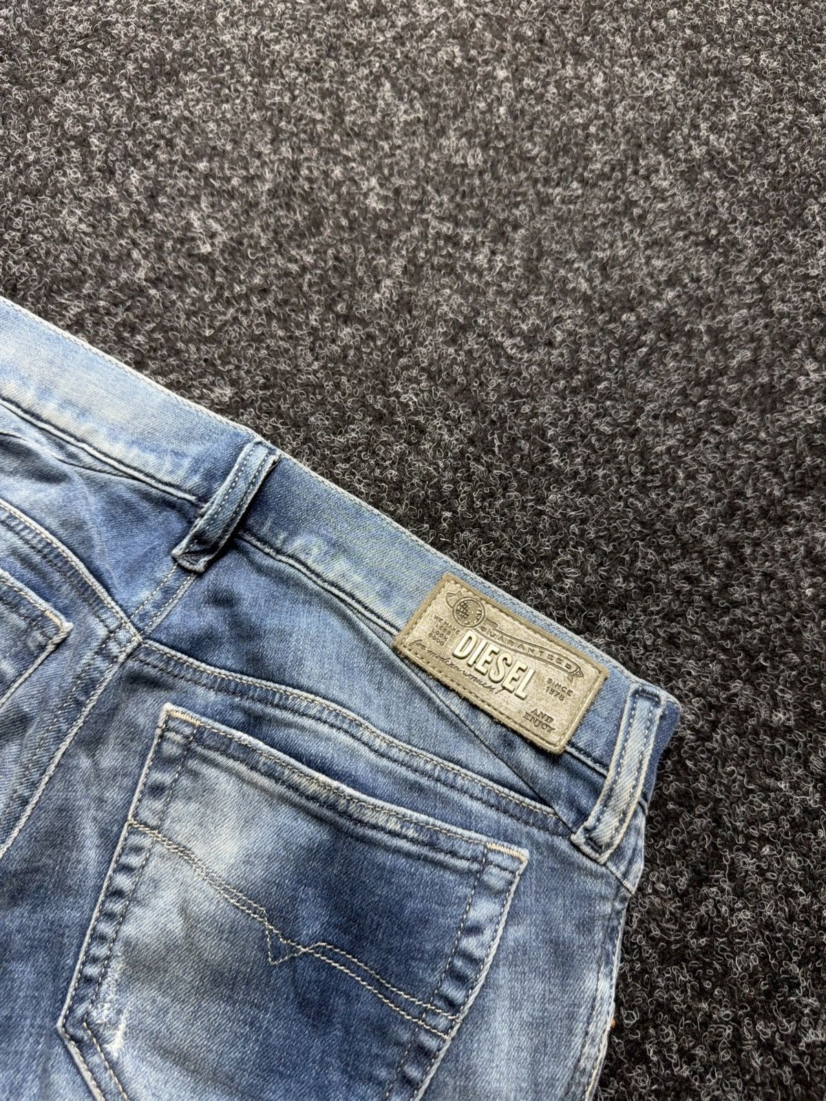 Diesel Luxury 00s Diesel Getlegg Italy Slim Skinny Jeans Italy Y2K Size 27" / US 4 / IT 40 - 17 Thumbnail