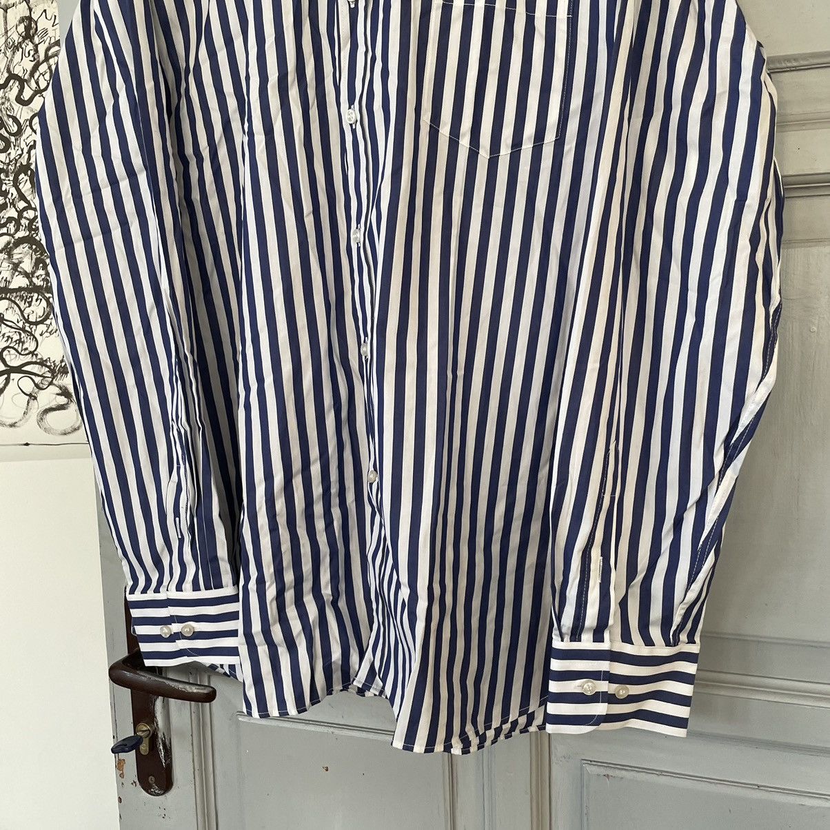 Paul & Shark Paul & Shark Yachting Club Striped Button Down Shirt - Men's Size US XL / EU 56 / 4 - 6 Thumbnail