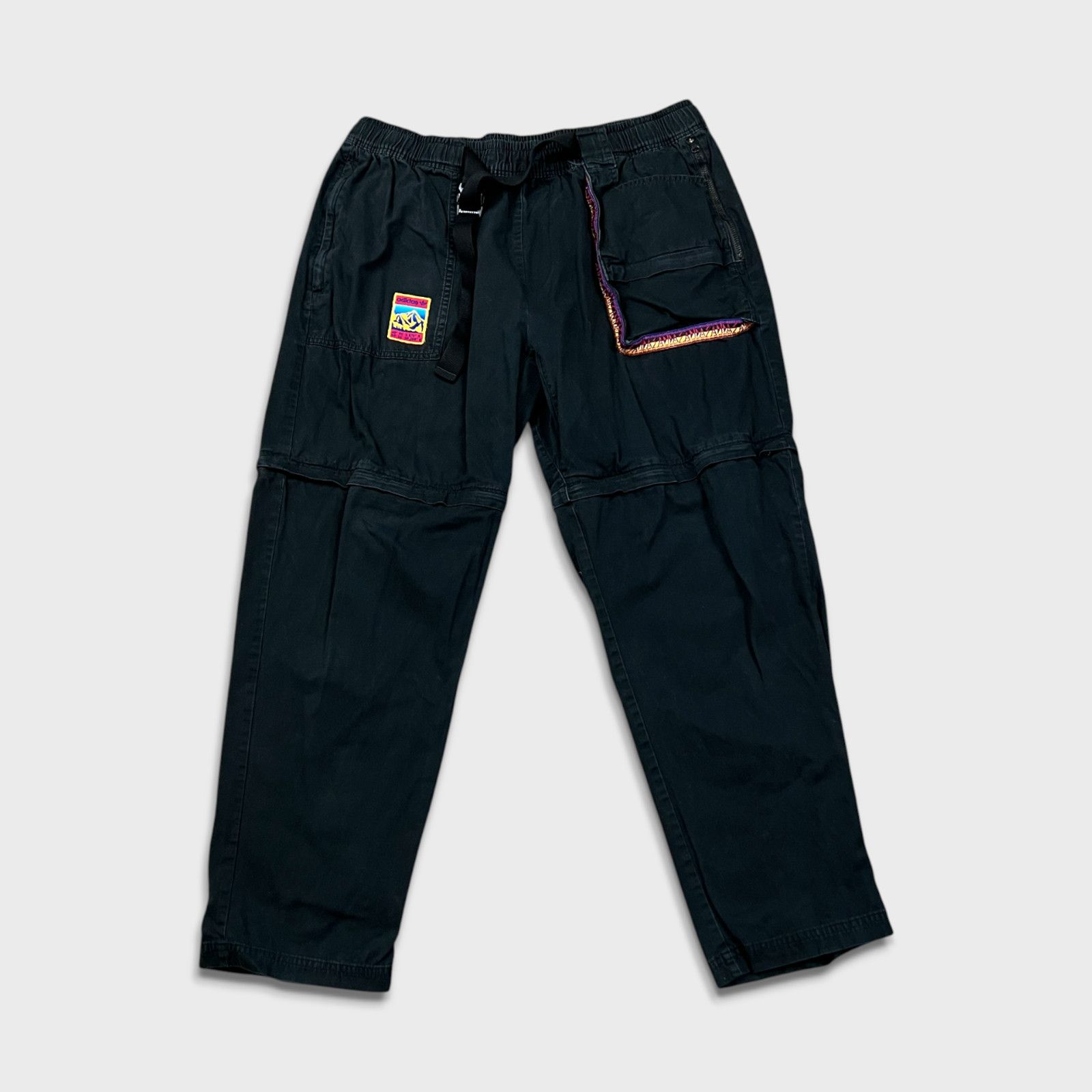 Adidas × Vintage Adidas Originals Adventure Cargo Trousers Convertible Pants Size US 34 / EU 50 - 1 Thumbnail
