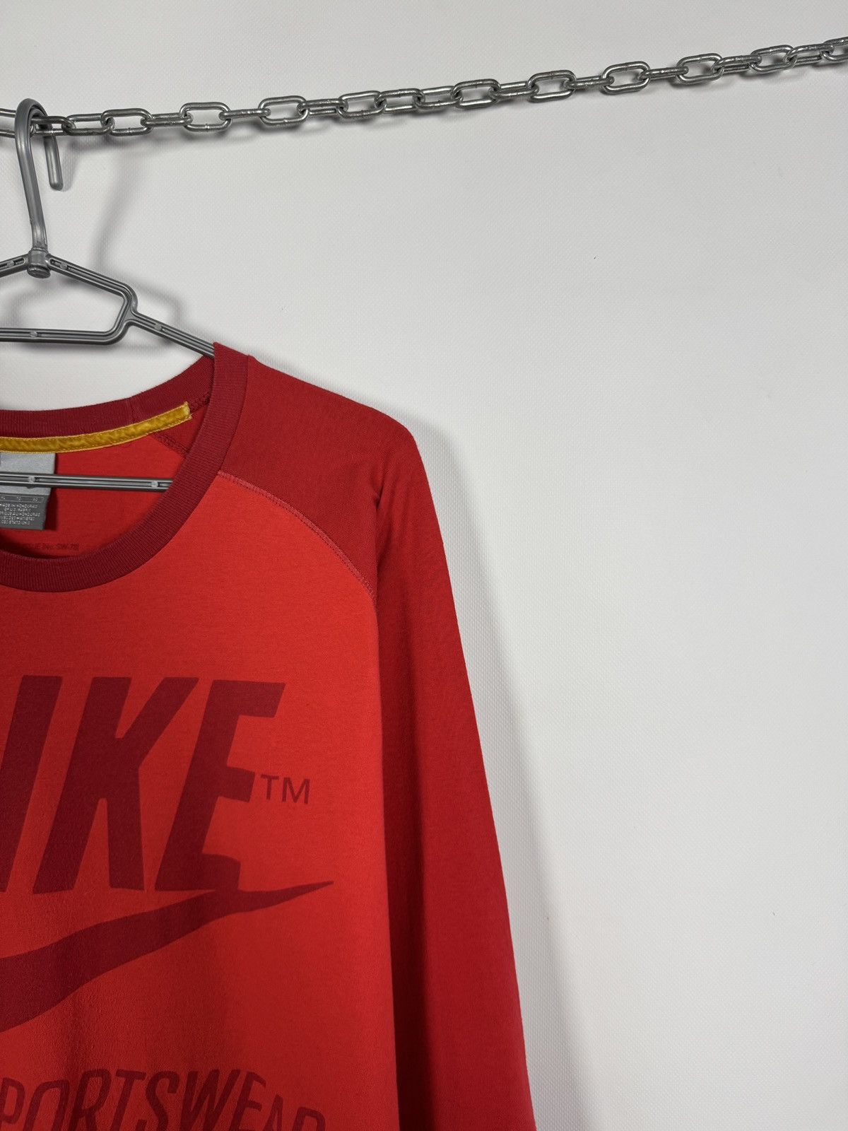 Nike Nike Sportswear USA Long Sleeve T-Shirt Big Print Vintage XL Size US XL / EU 56 / 4 - 2 Thumbnail