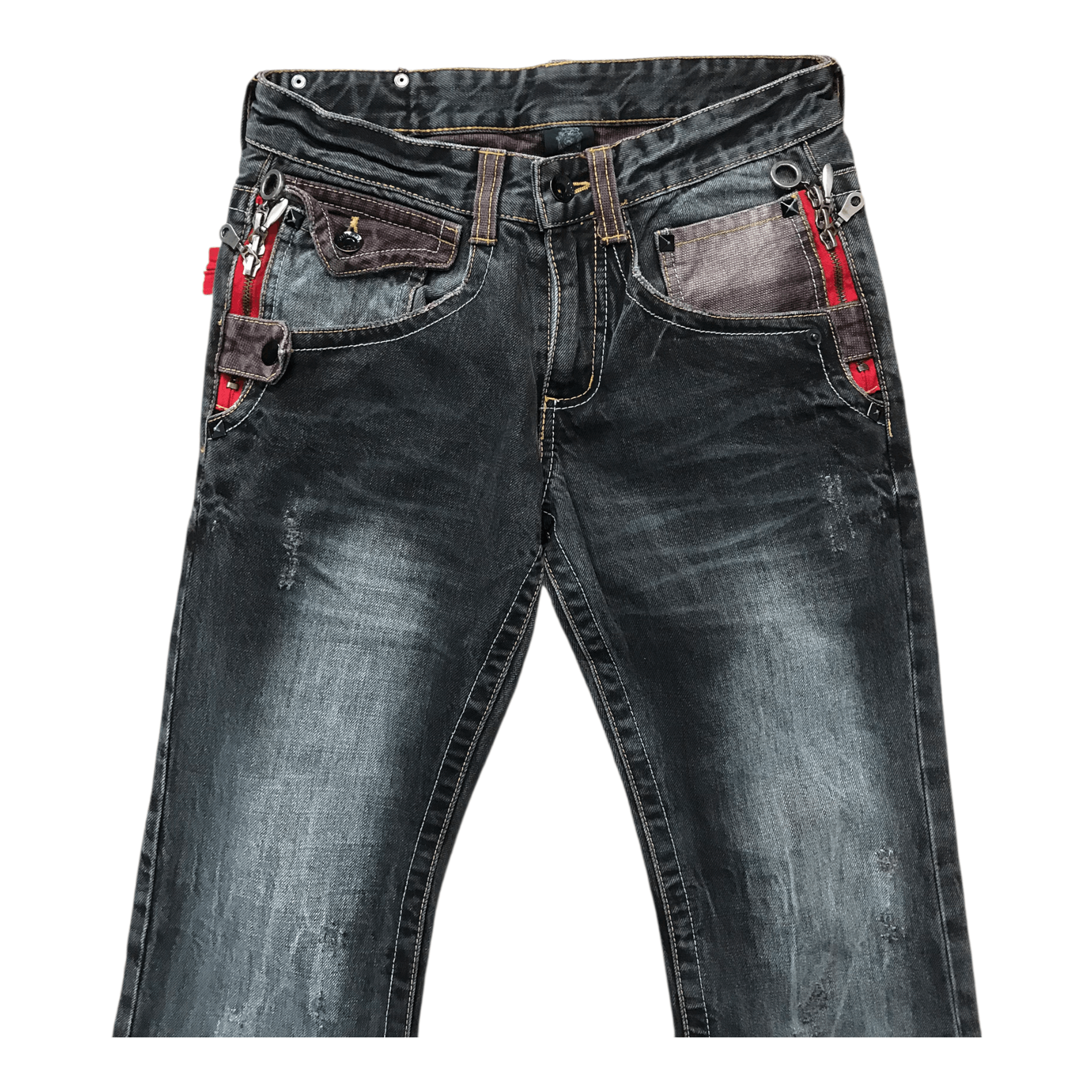 If Six Was Nine Semantic Design Flare Black Pant Size US 28 / EU 44 - 2 Thumbnail