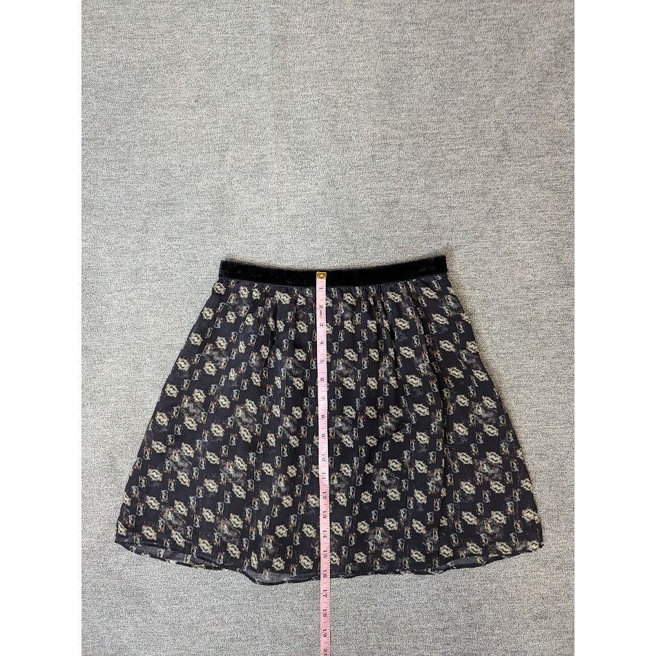 Olivier Theyskens Theyskens' theory silk mini skirt sz 2 Size 26" / US 2 / IT 38 - 9 Thumbnail