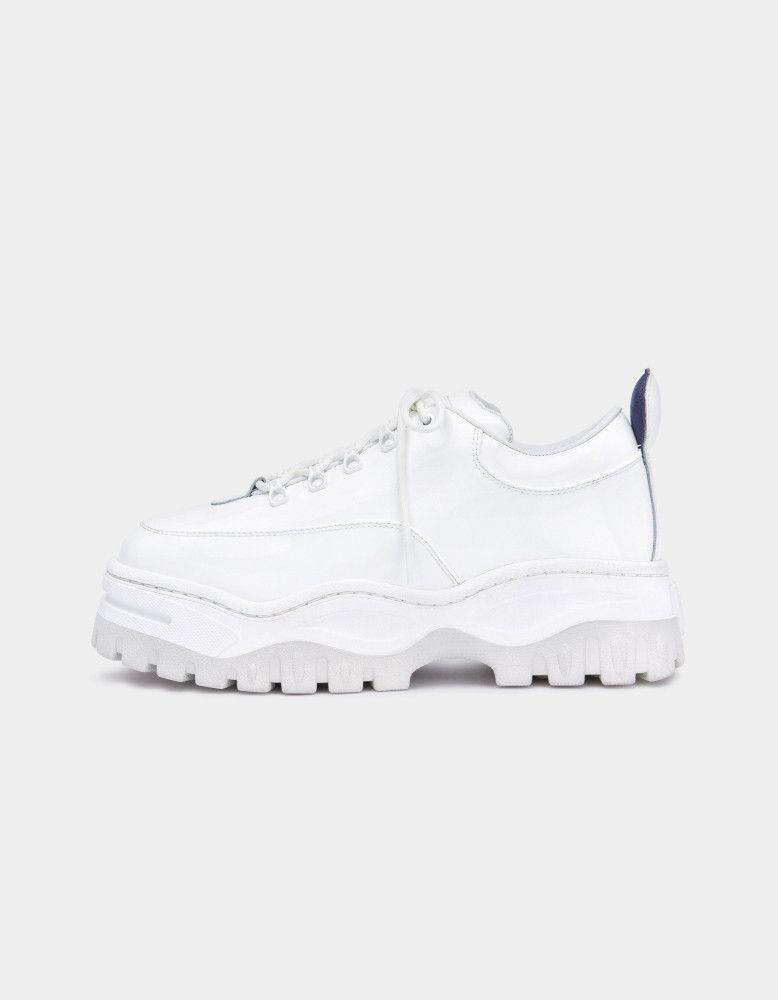 Eytys Angel Patent White Sneakers
