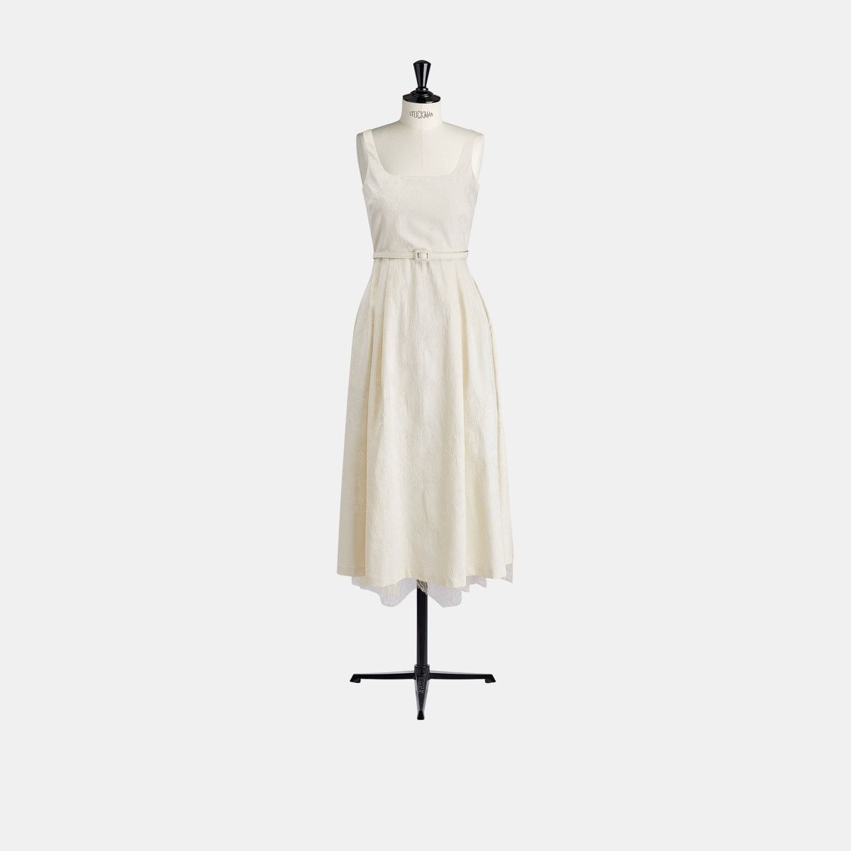 image of Dior O1Bcso1Str0224 Dress In White, Women's (Size Medium)