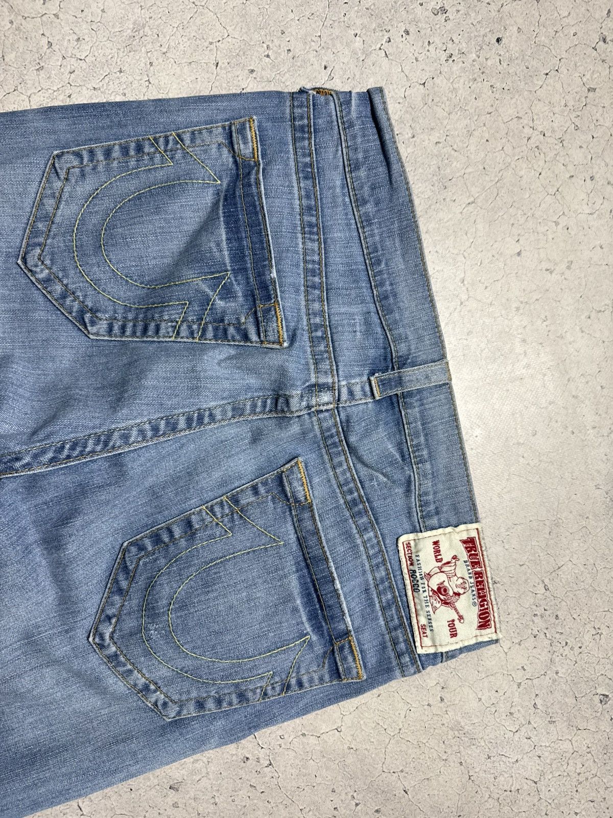 True Religion True Religion Baggy Denim Jeans Size 34 Big Logo Size US 34 / EU 50 - 9 Thumbnail