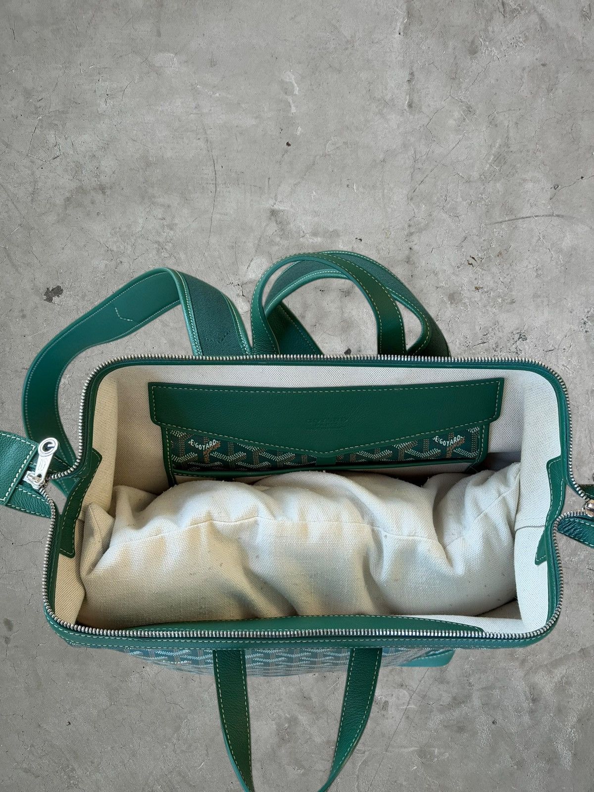 Goyard Goyard Green Cisalpin Backpack Size ONE SIZE - 12 Thumbnail